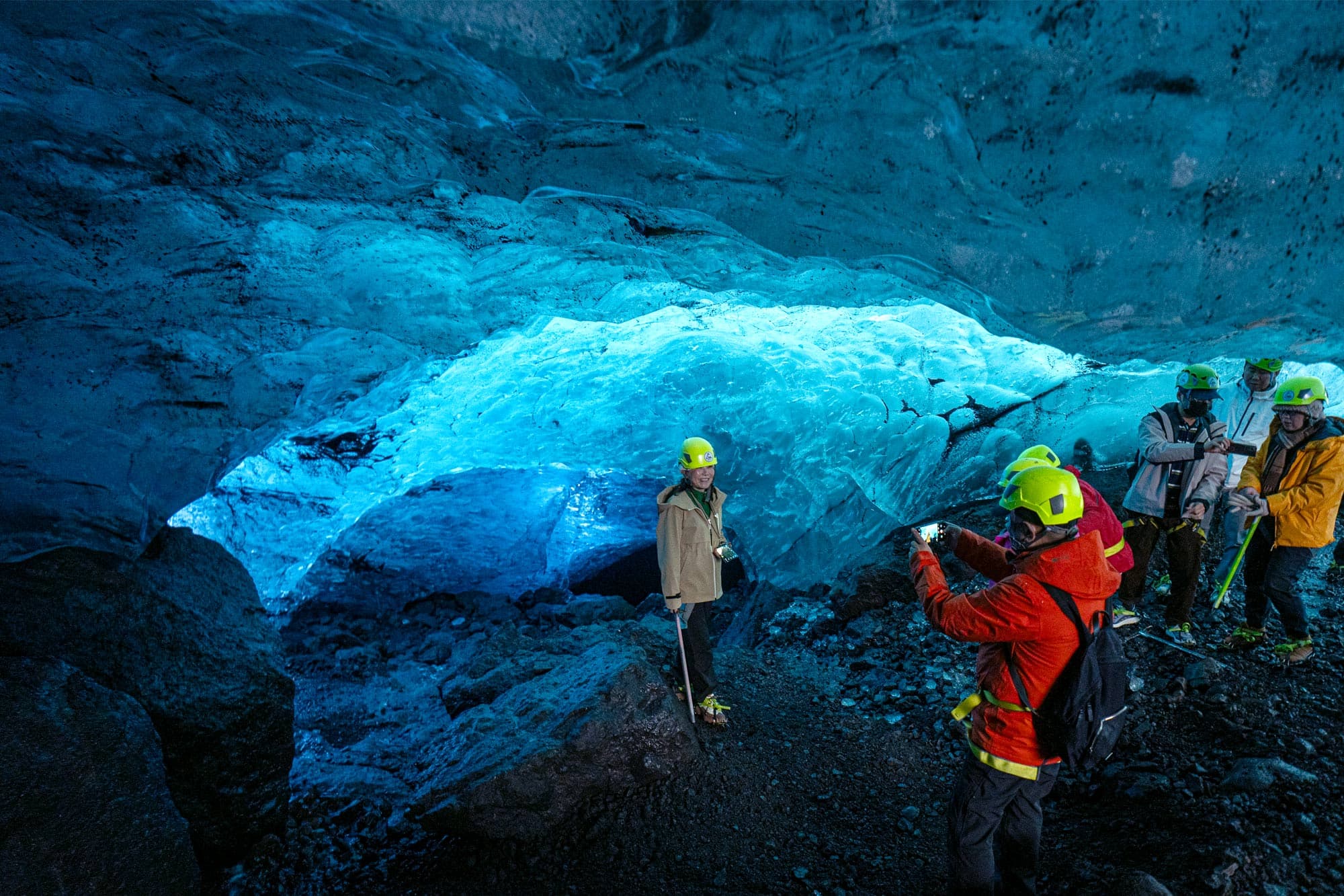 Ice Cave & Glacier Hike with South Coast Waterfalls - photo 10