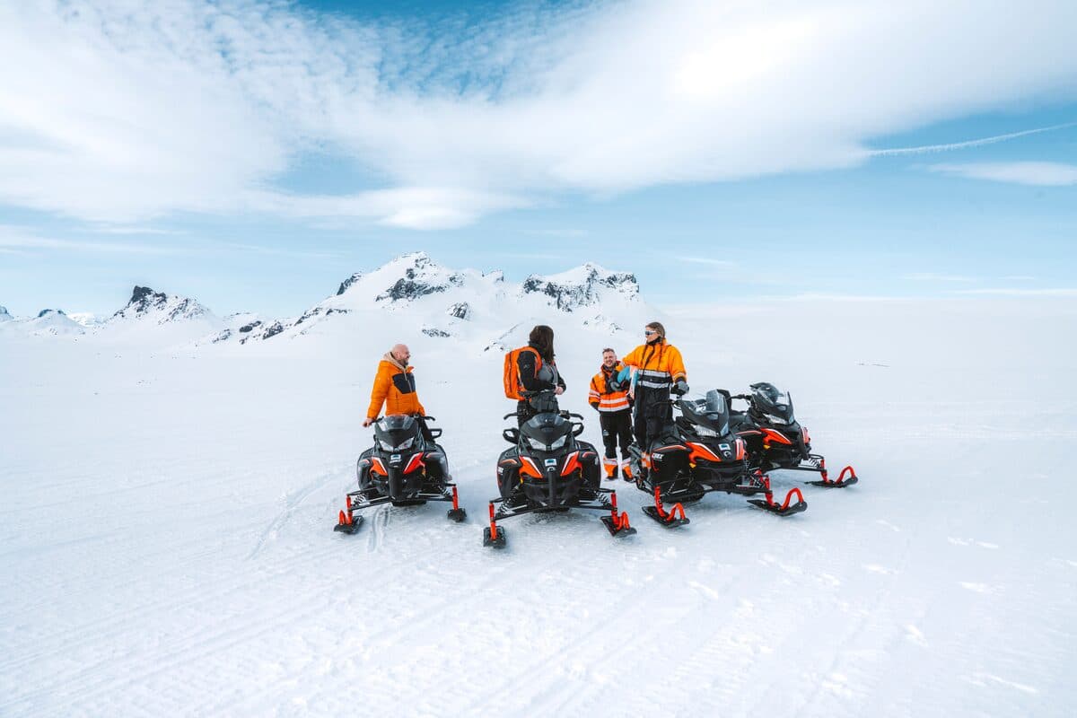 Glacier Snowmobiling & Ice Cave from Geysir Area - photo 5