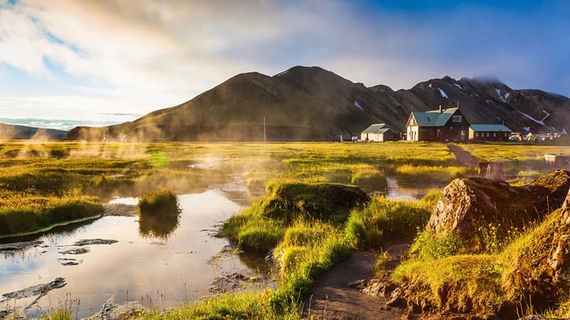 Landmannalaugar Hiking, Nature Bath & Háifoss Tour