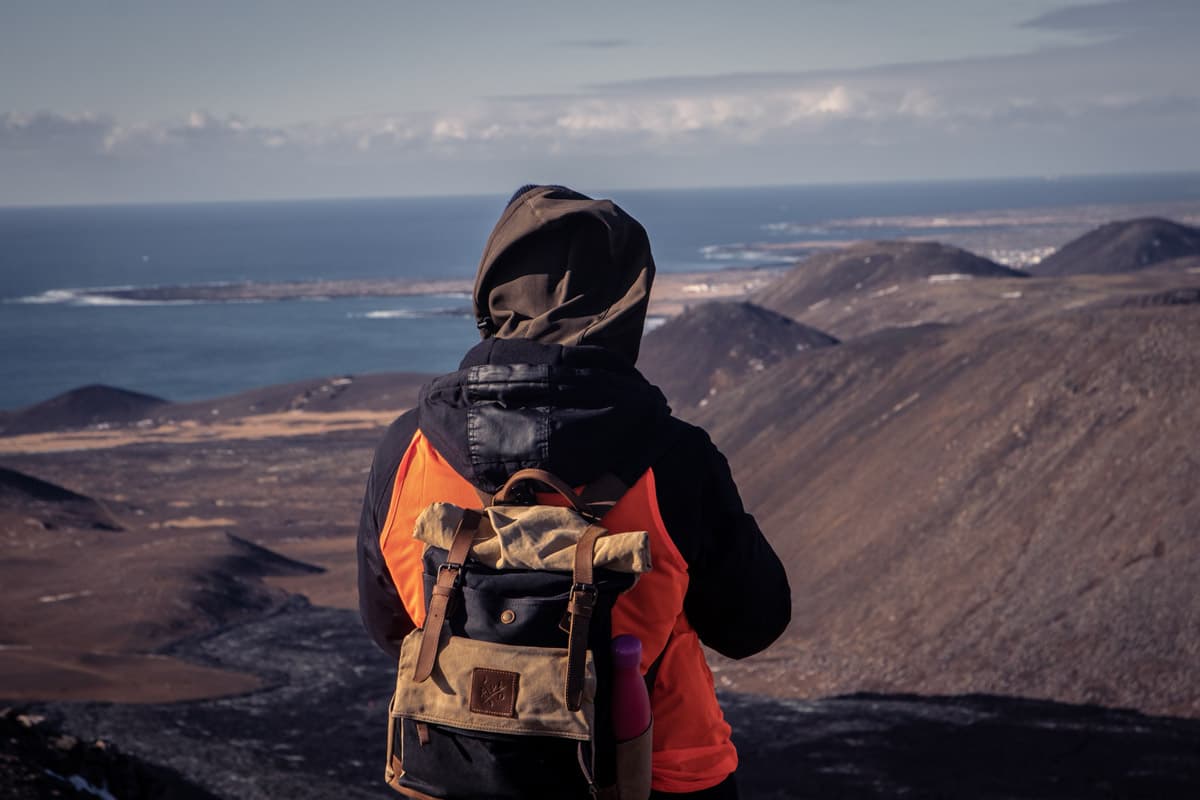 Volcano Eruption Site & Blue Lagoon Admission Tour