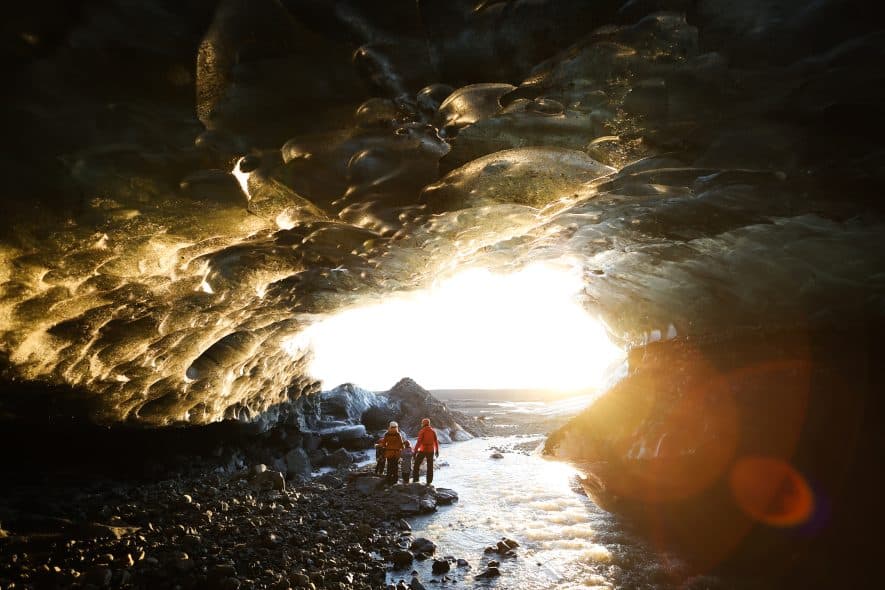 Private Glacier + Ice Cave Photoshoot Adventure