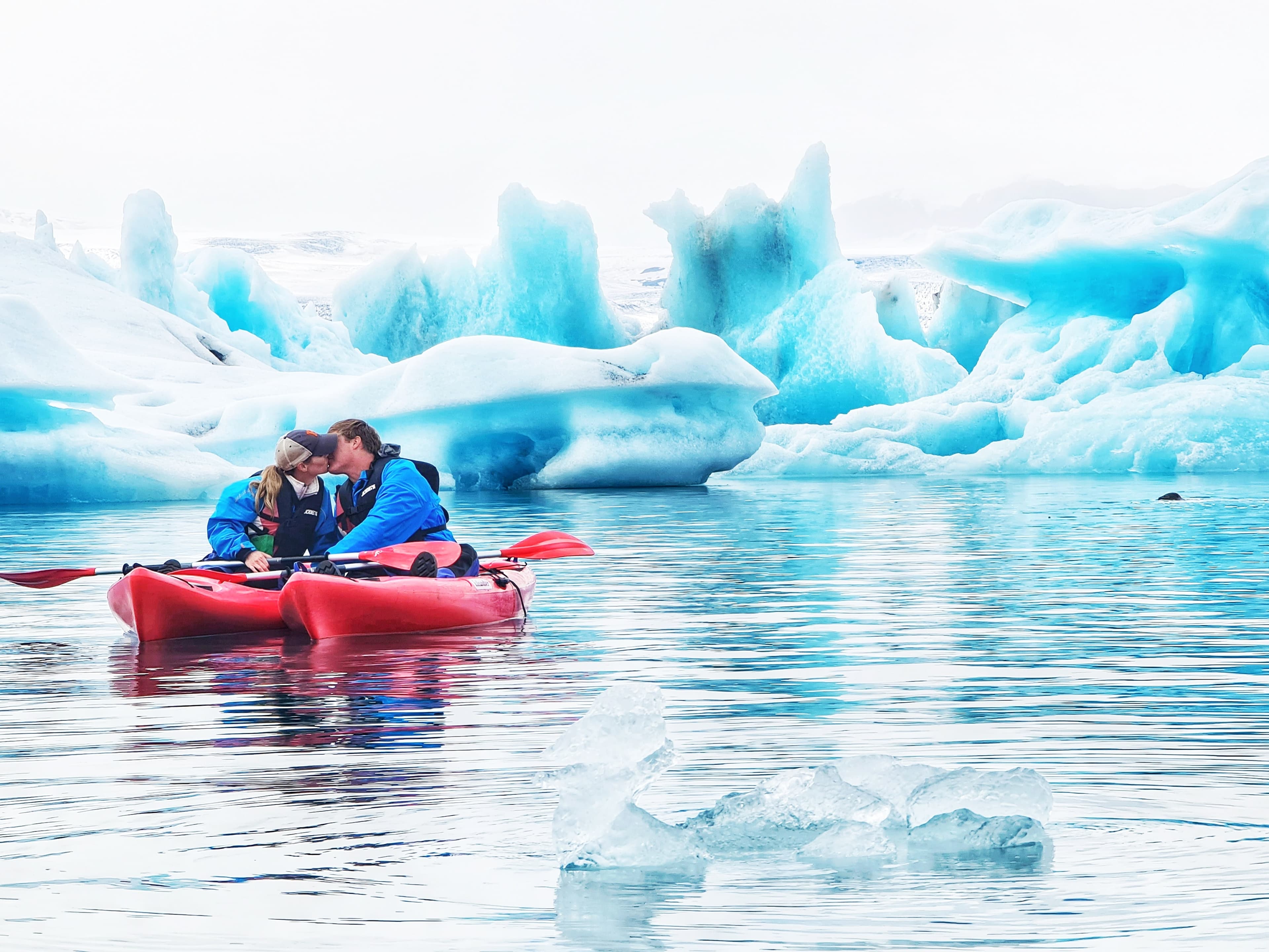 Kayaking at The Glacier Lagoon  - photo 9
