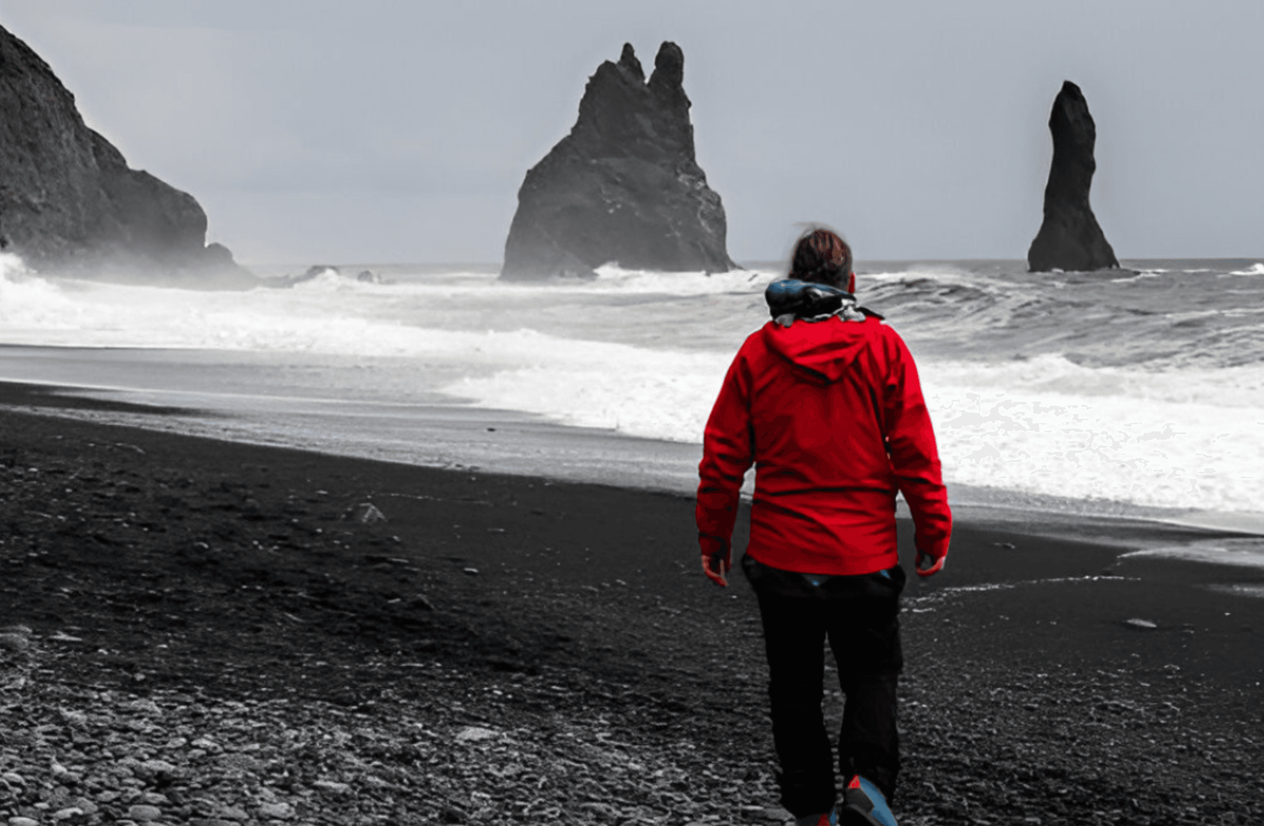 Private Combo Tour: South Coast with Guided Glacier Walk