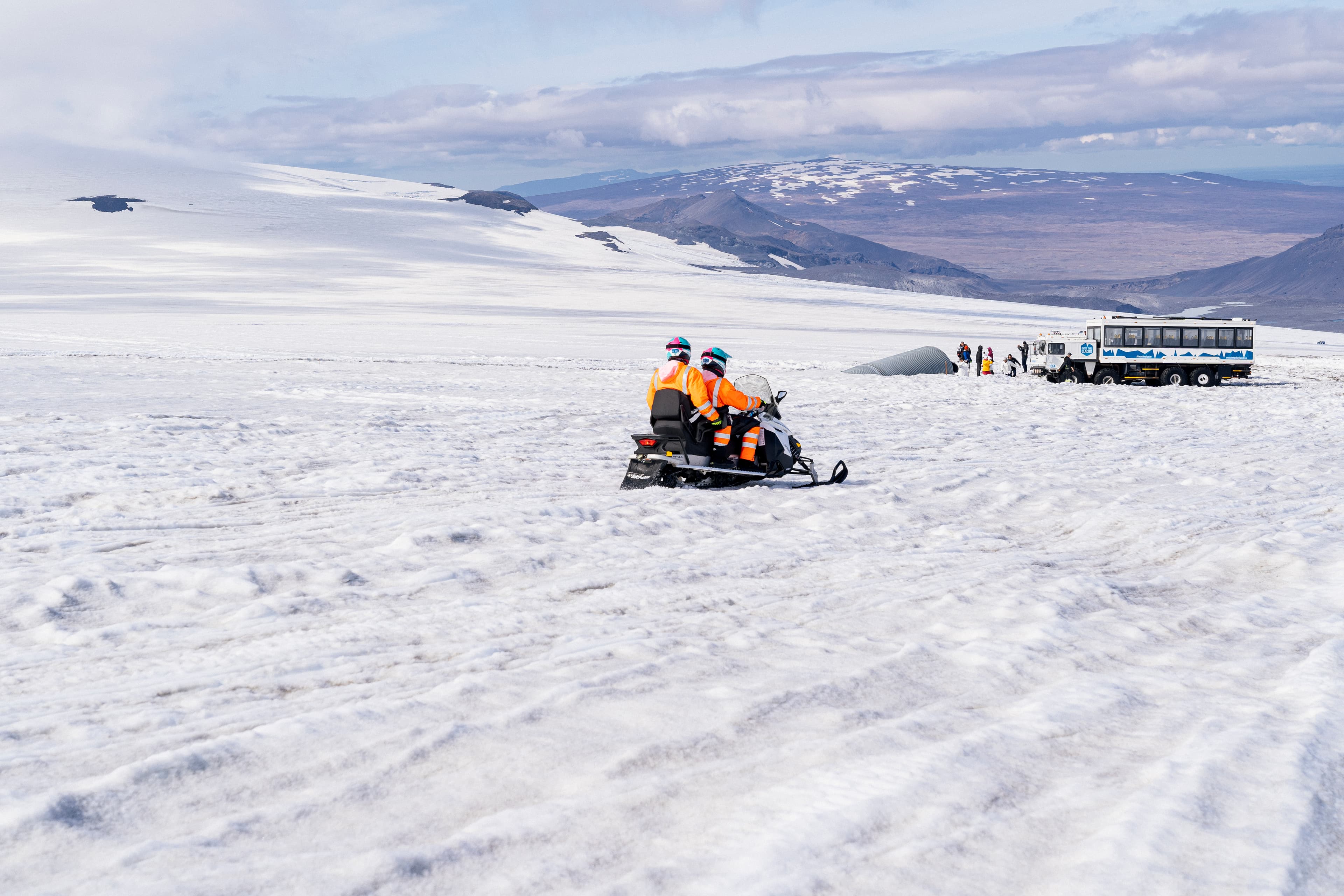 Into The Glacier - With Snowmobiling From Húsafell - photo 7