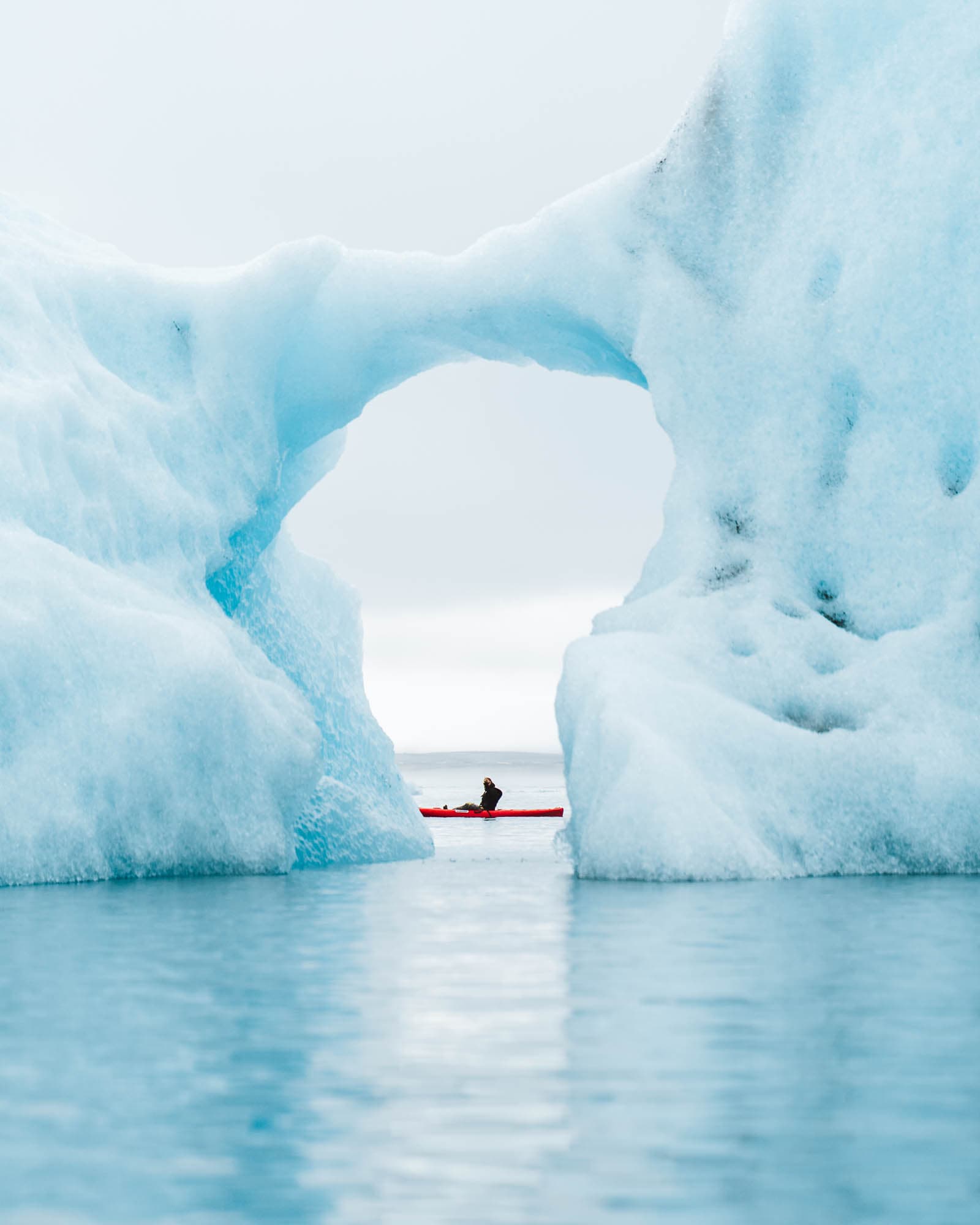 Kayaking at The Glacier Lagoon  - photo 3