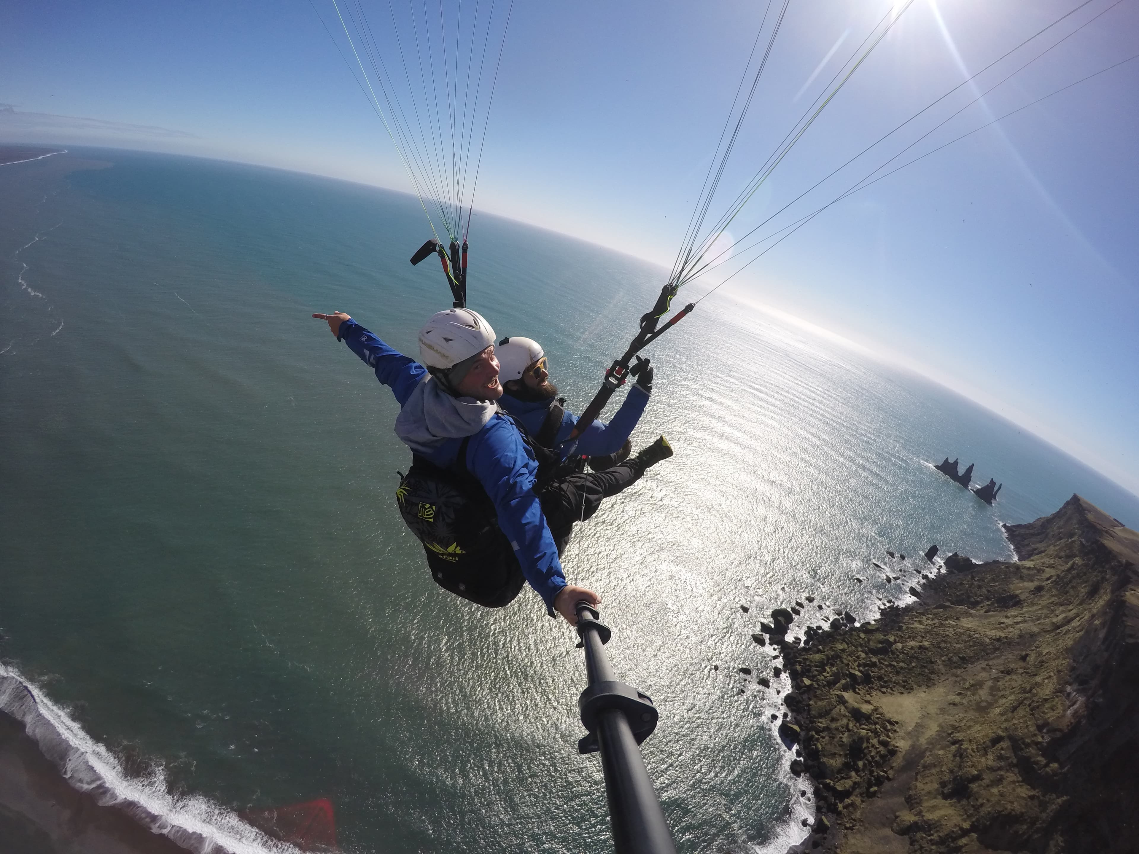 Paragliding tandem flight - photo 3