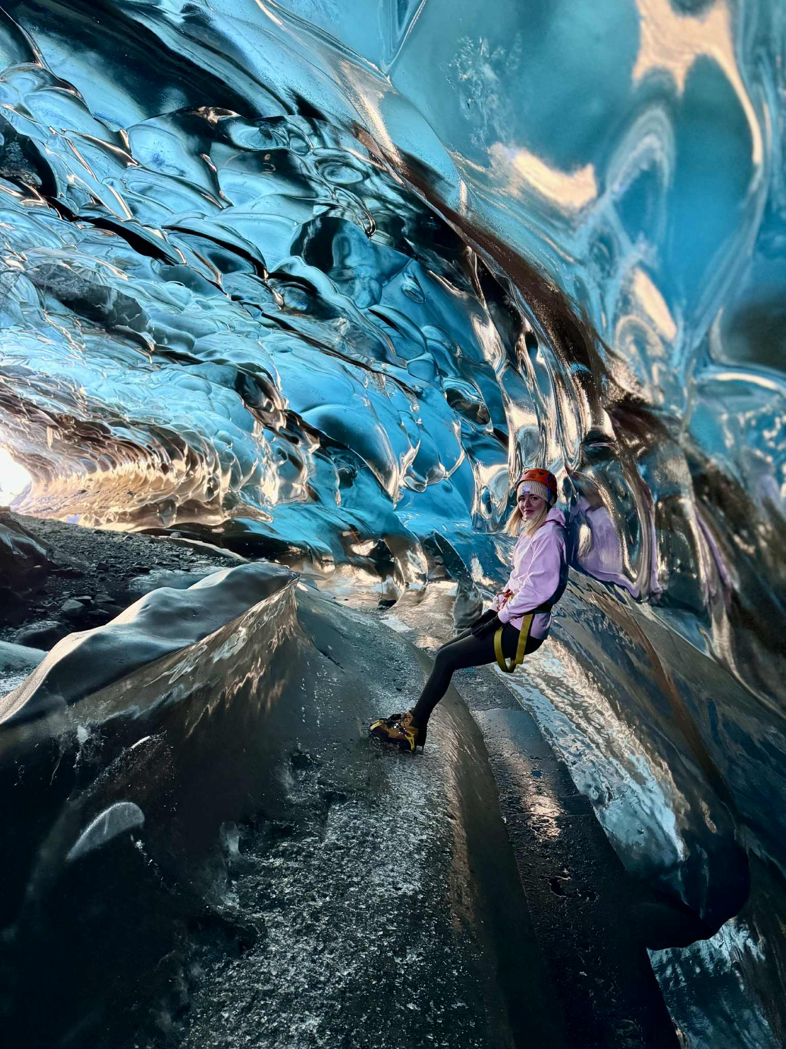 Blue Extreme Ice Cave Tour