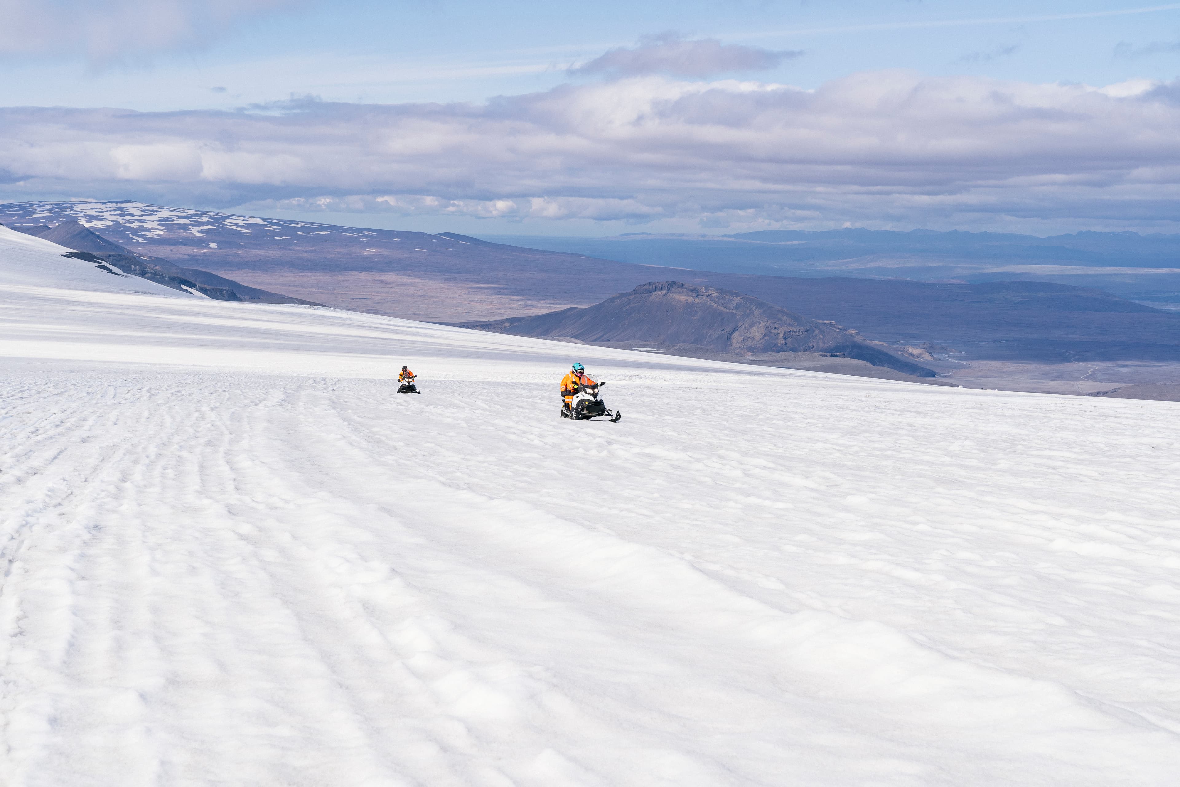 Into The Glacier - With Snowmobiling From Húsafell - photo 4