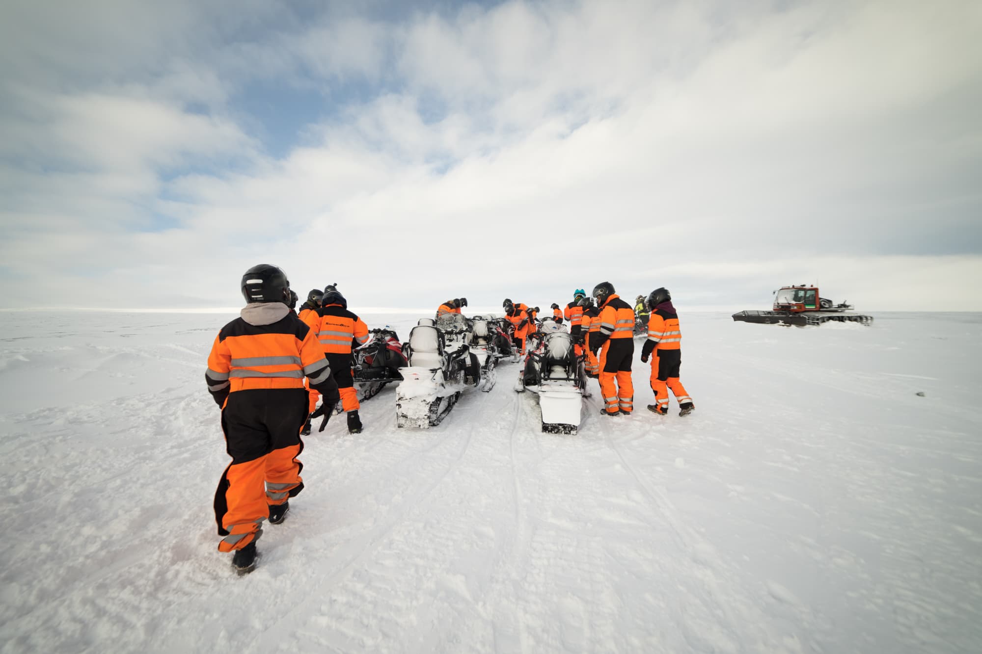 Glacier Snowmobiling & Ice Cave from Geysir Area - photo 5