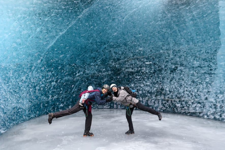 Private Glacier + Ice Cave Photoshoot Adventure - photo 17