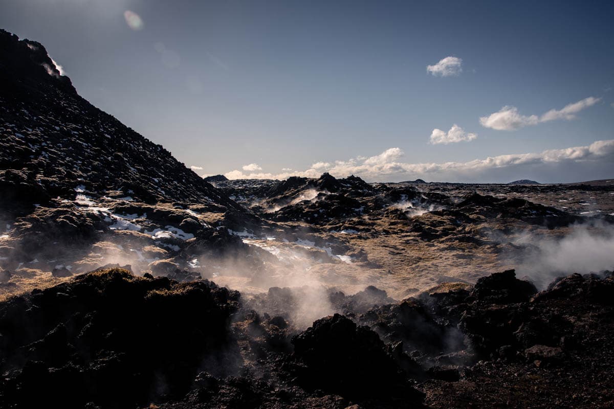 Volcano Eruption Site & Blue Lagoon Admission Tour - photo 3