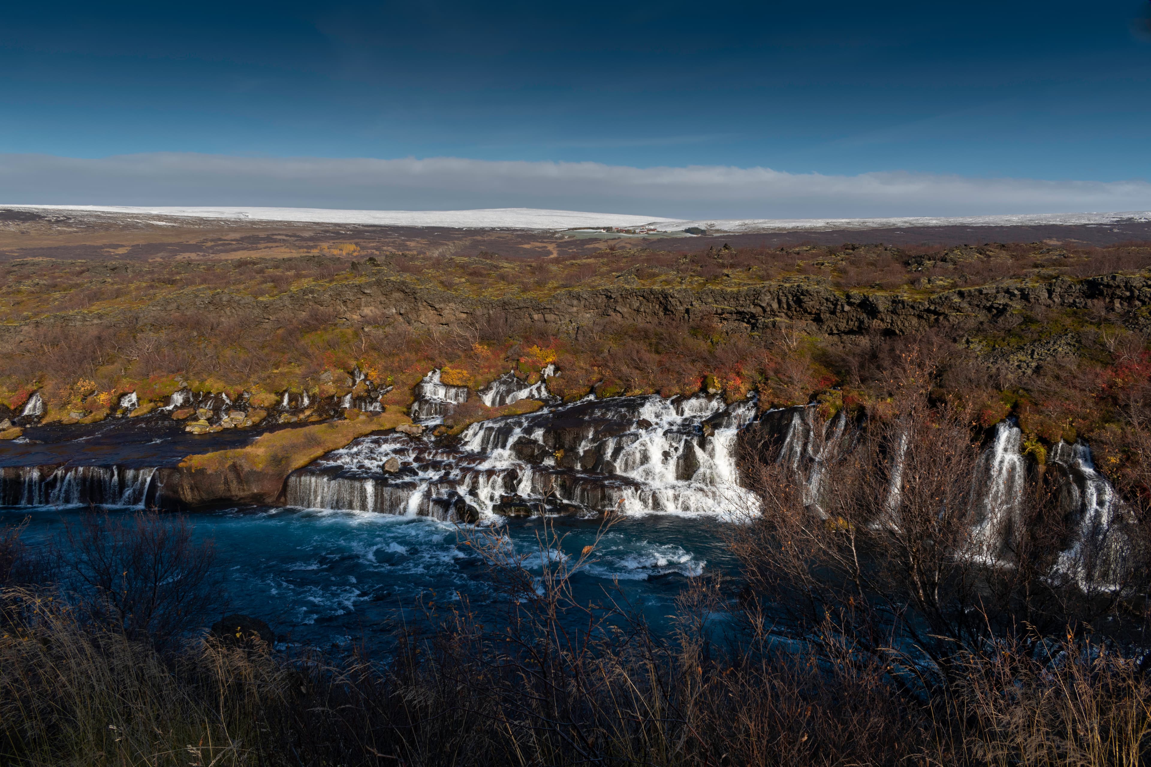 Borgarfjörður, Silver circle in SuperJeep: lava tunnel and hot spring - photo 4