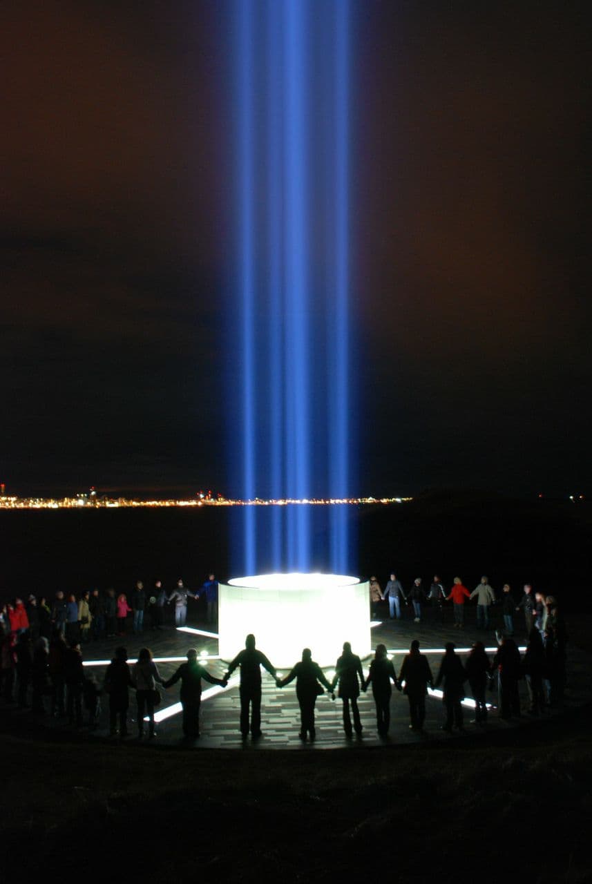 Reykjavík Whales & Imagine Peace Tower - photo 2