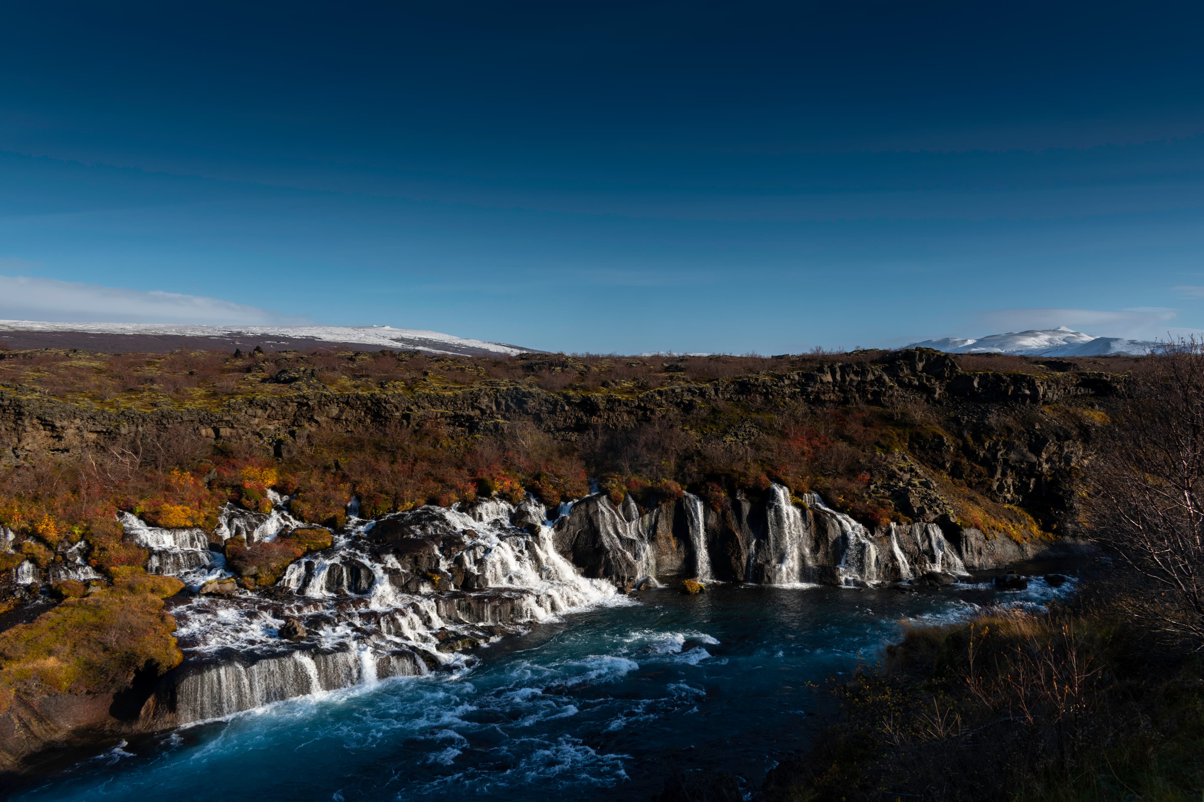 Borgarfjörður, Silver circle in SuperJeep: lava tunnel and hot spring - photo 3