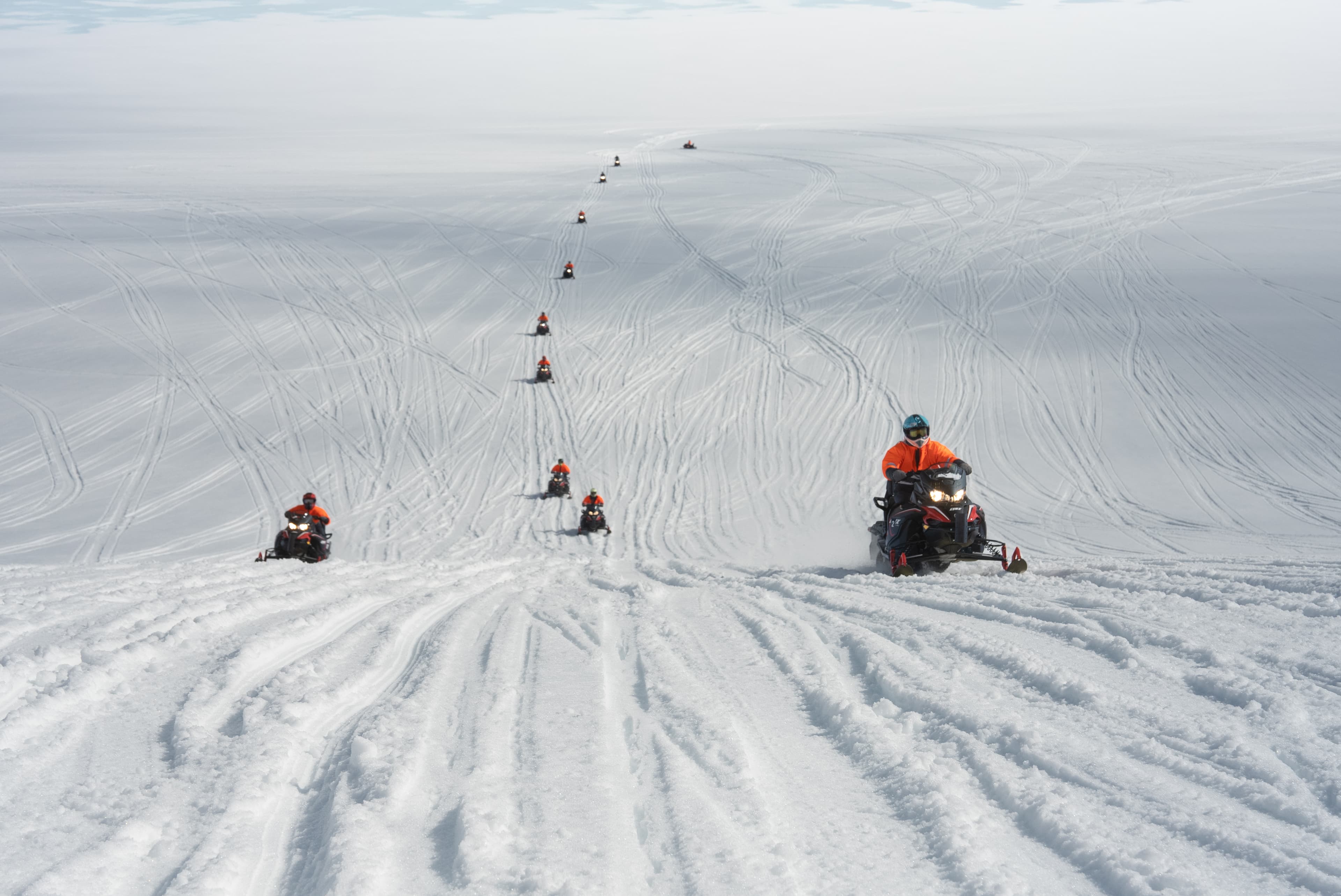 Into The Glacier - With Snowmobiling From Húsafell - photo 3