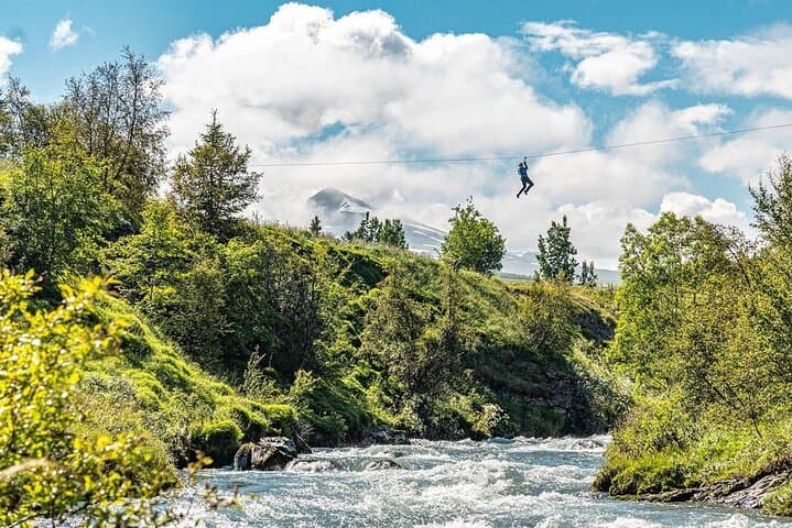 Zipline Adventure Through Glerárgil River Canyon in Akureyri Town - photo 10