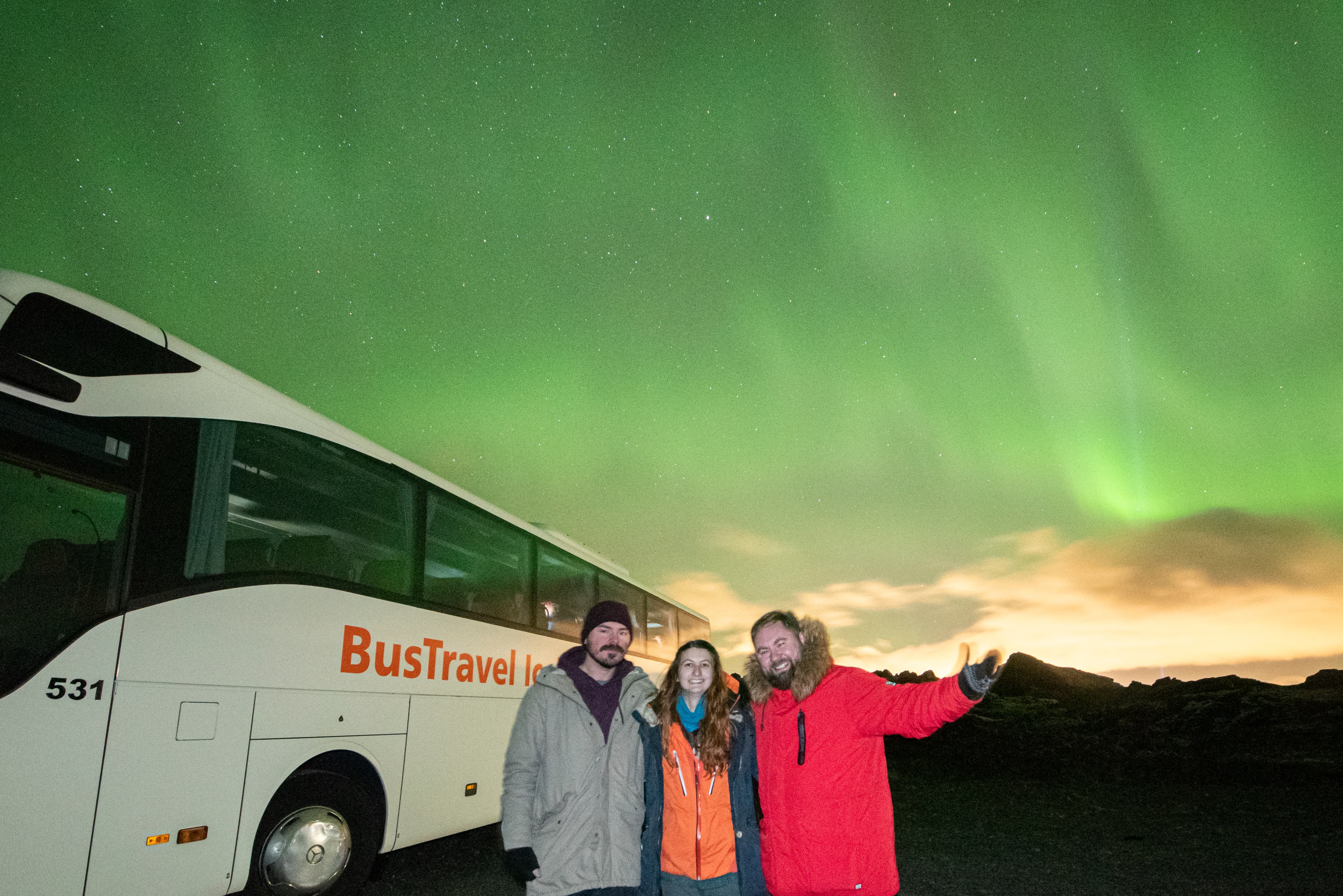 Northern Lights Bus Tour From Reykjavík