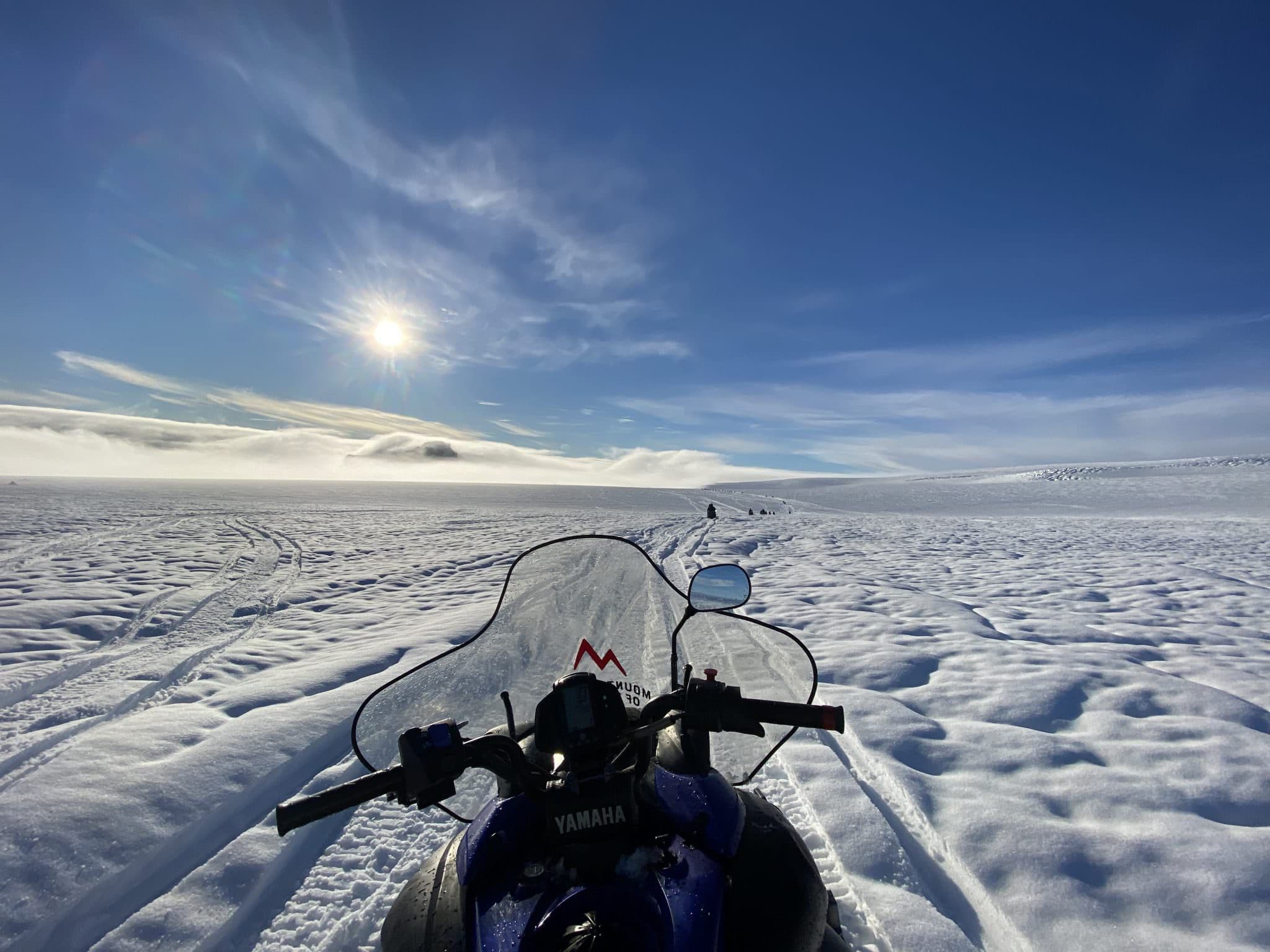 Private Golden Circle and Snowmobiling on a Glacier