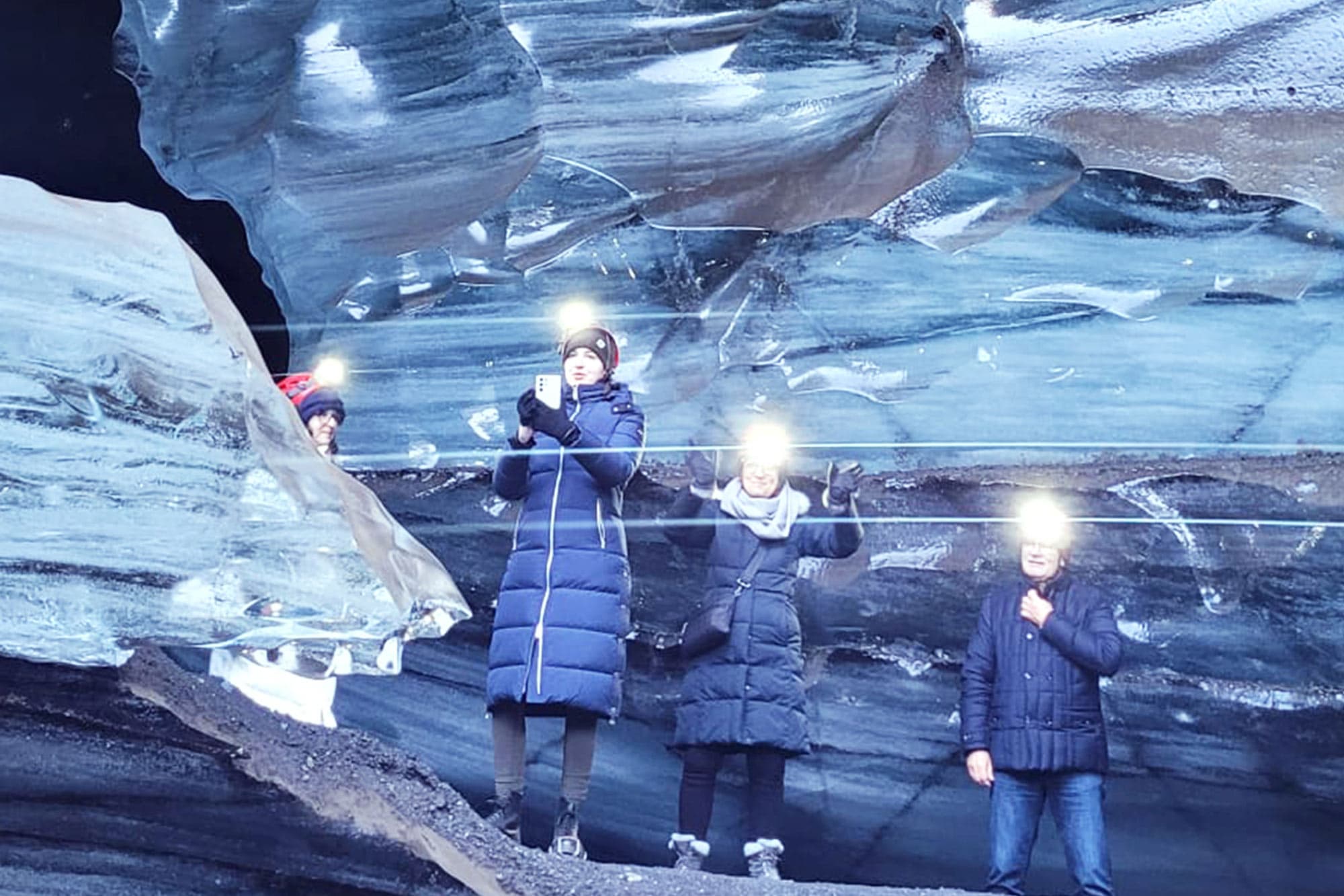 Private Ice Cave Katla, South Coast Waterfalls & Black Sand Beach