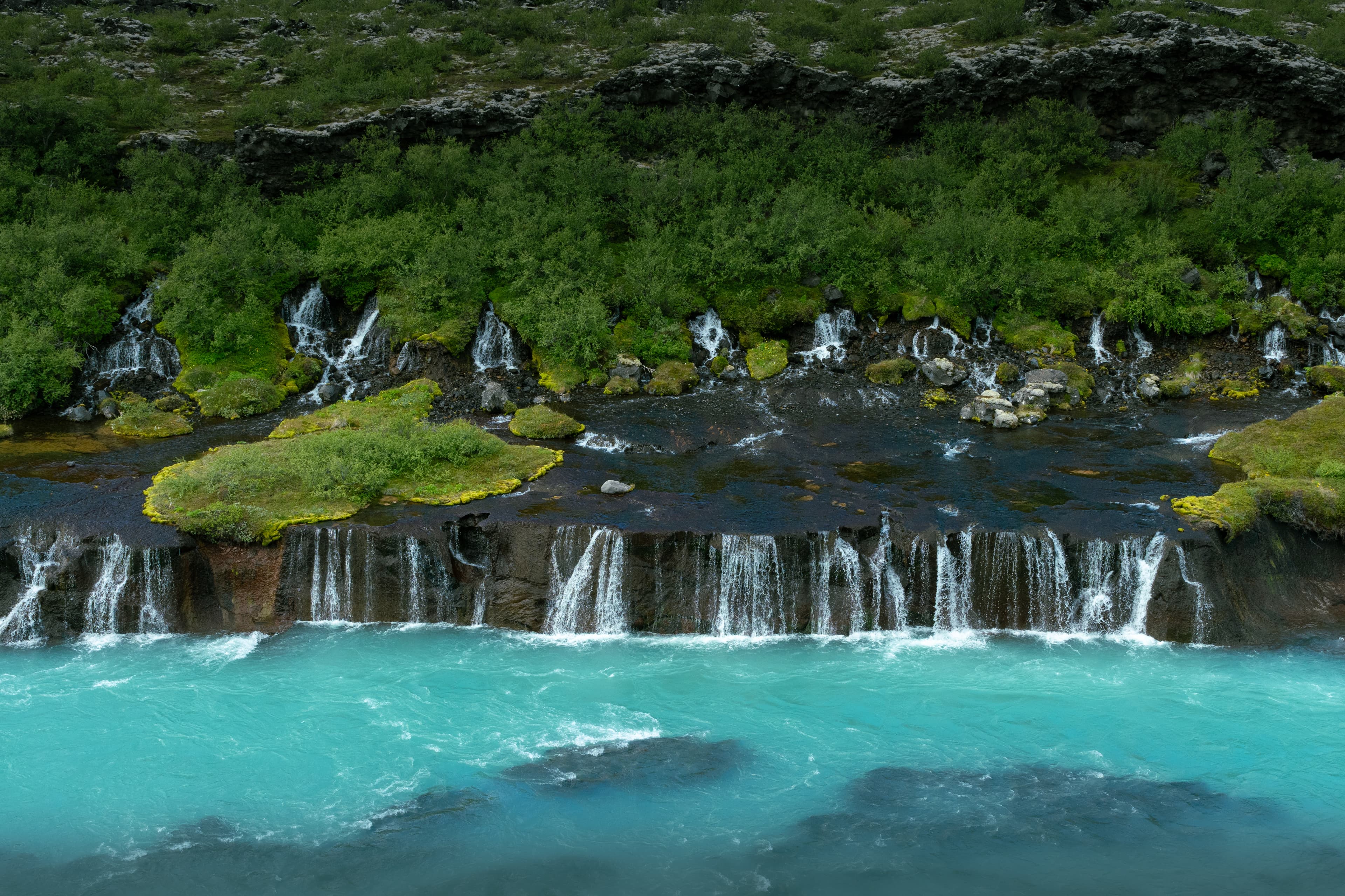 Borgarfjörður, Silver circle in SuperJeep: lava tunnel and hot spring - photo 15