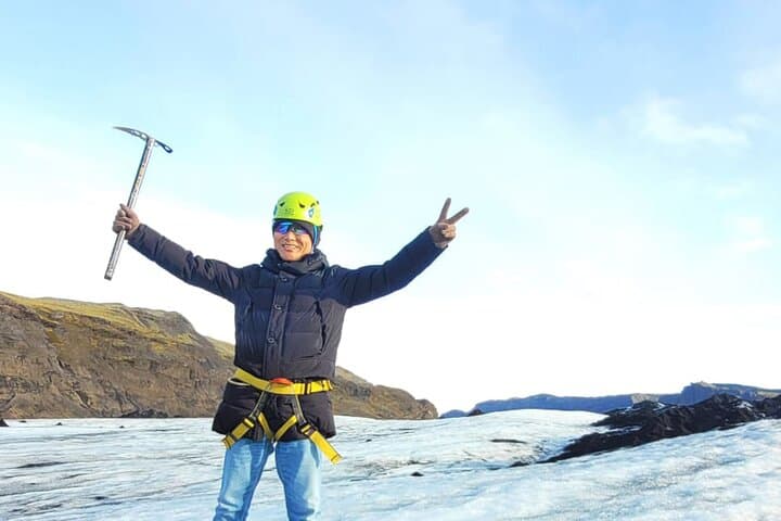 Glacier Hike, South Coast Waterfall, Black Sand Beach and Sky Lagoon - photo 11