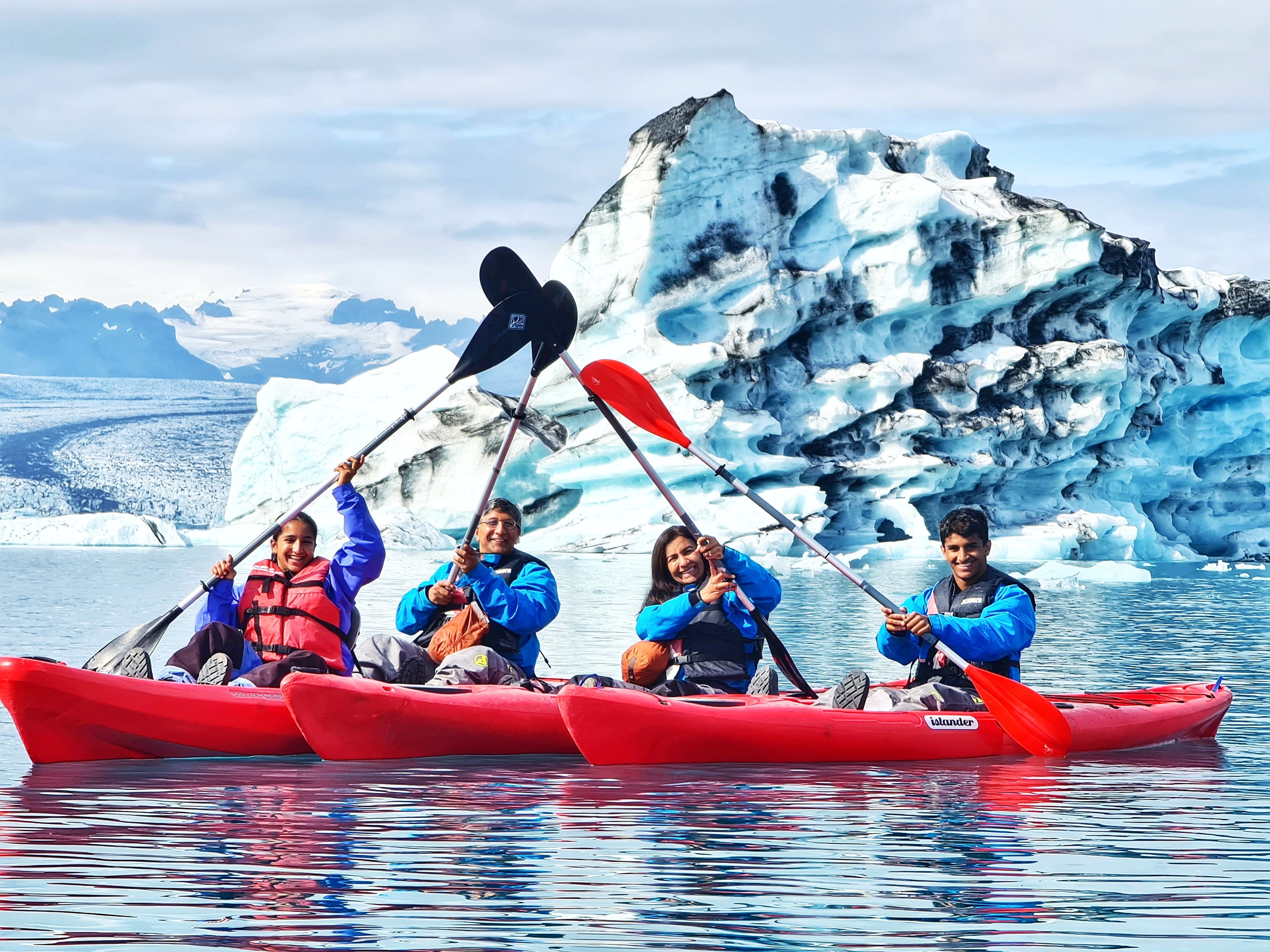 Kayaking at The Glacier Lagoon  - photo 14