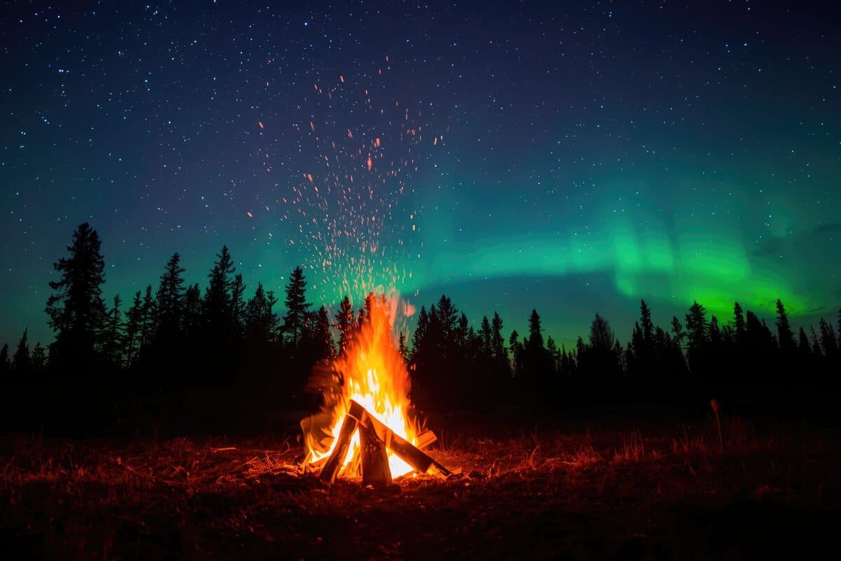 Aurora hunt with campfire, thermal suits & marshmallows - photo 12