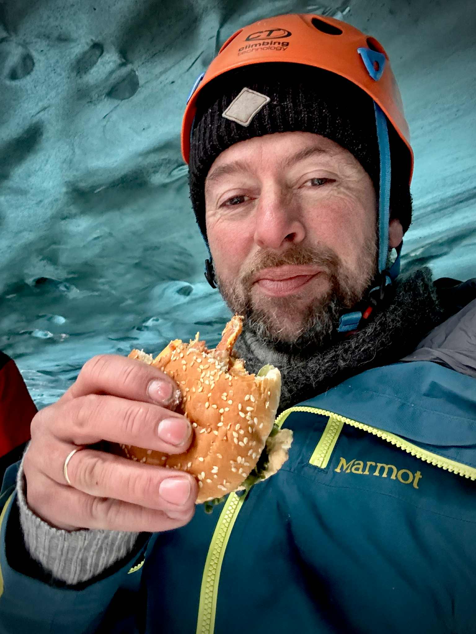 Crystal blue Ice Cave Adventure tour