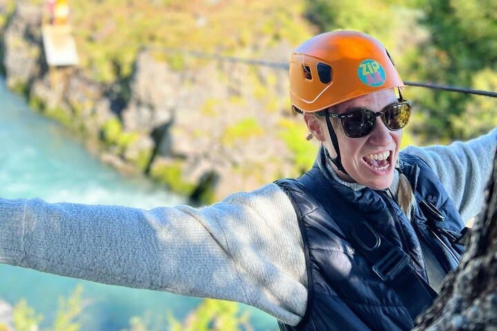 Zipline Adventure Through Glerárgil River Canyon in Akureyri Town - photo 15