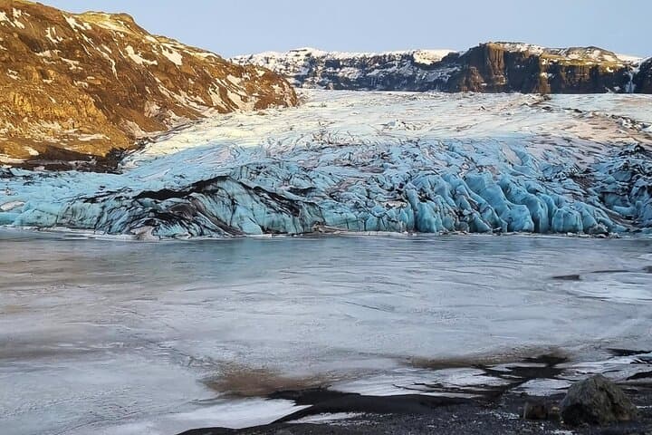 Glacier Hike, South Coast Waterfall, Black Sand Beach and Sky Lagoon - photo 5