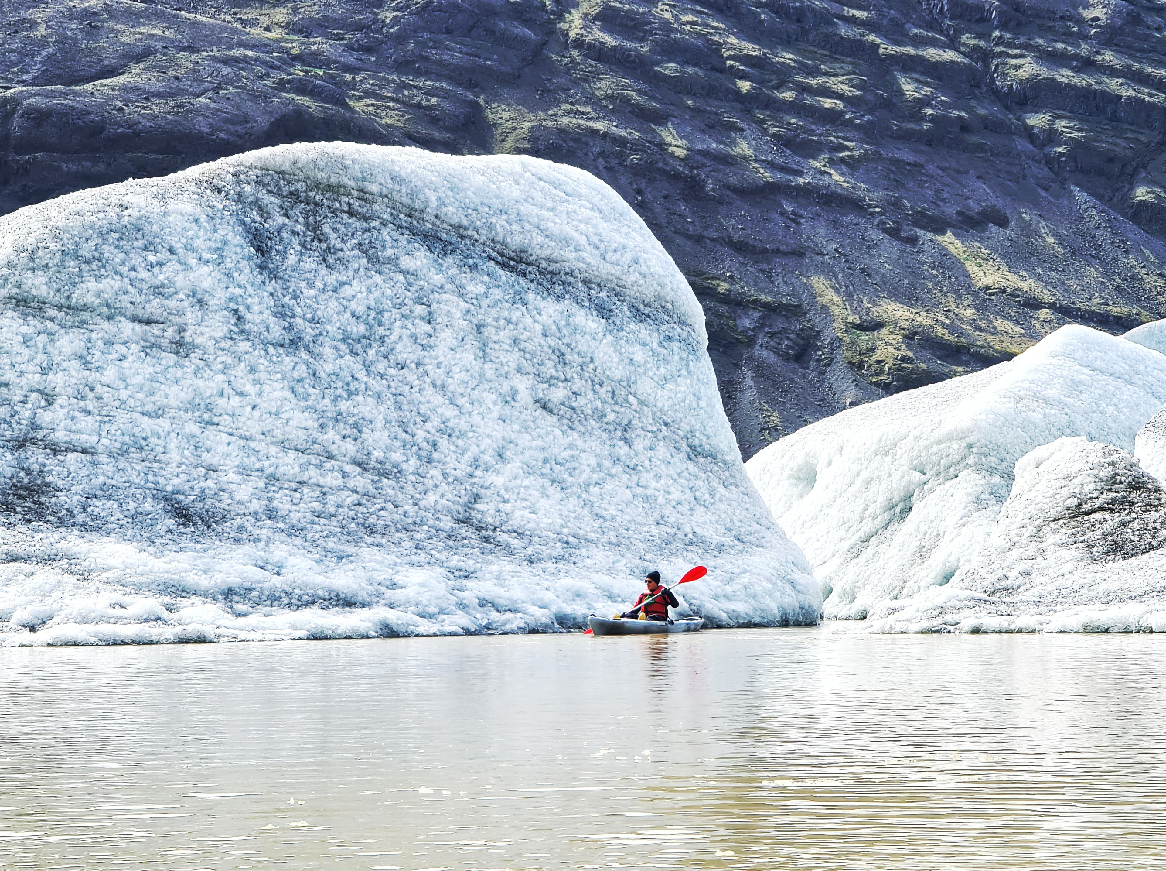 Glacier Kayak Adventure at Heinabergslón - photo 5