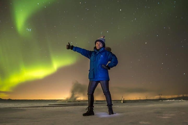 Private Luxury Northern Lights And Volcano Tour 4h  - photo 3