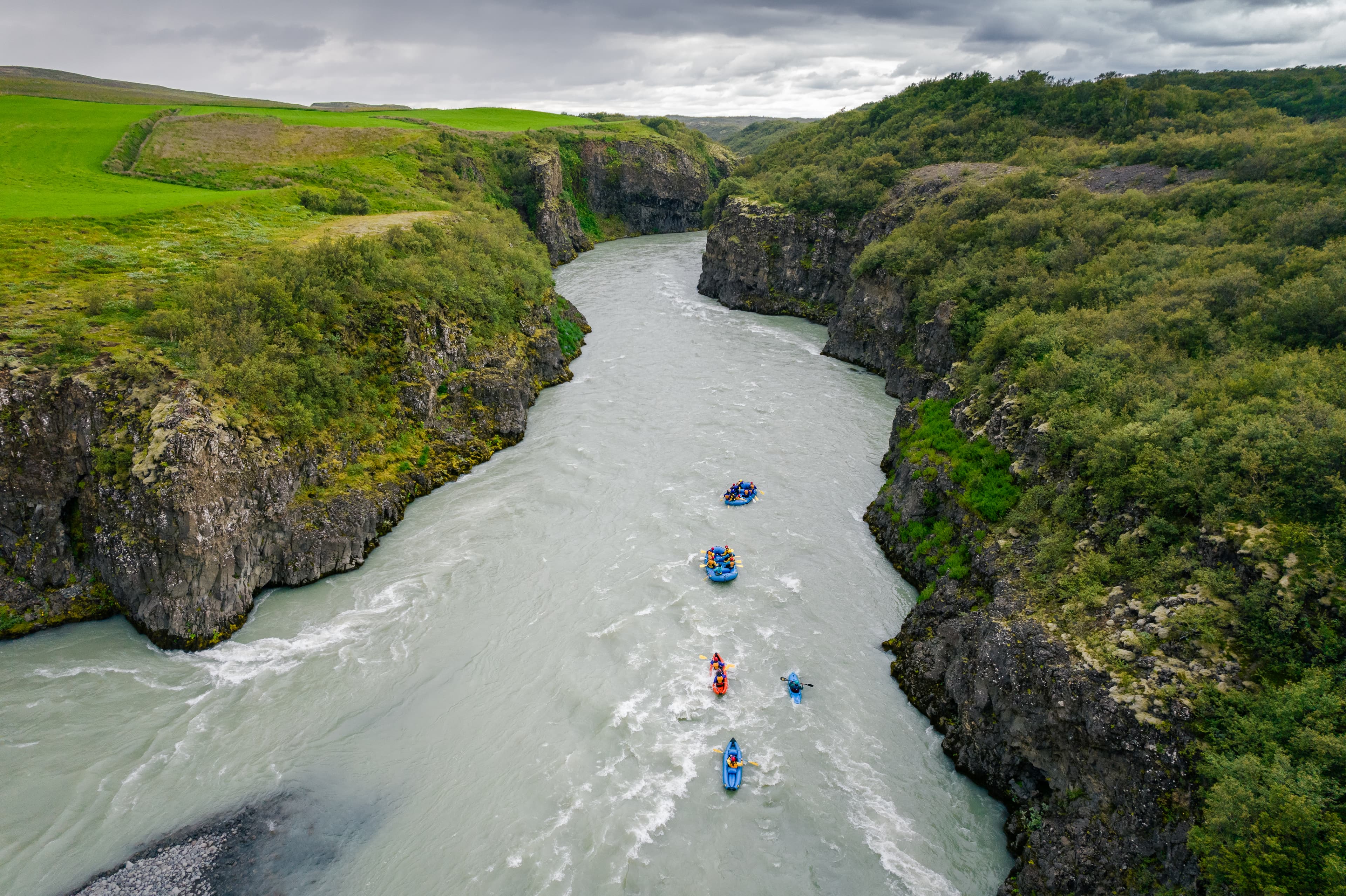 Rafting and Riding