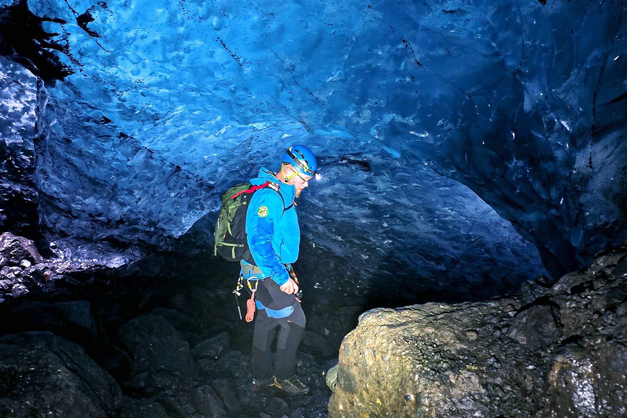 Ice Cave & Glacier Hike with South Coast Waterfalls - photo 11