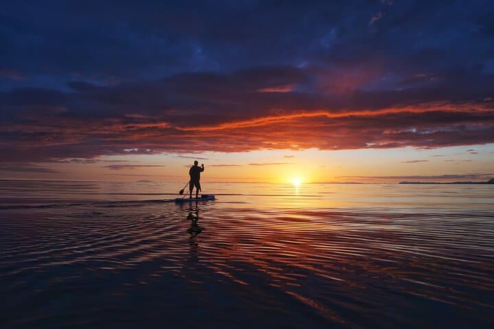 PRIVATE: Reykjavik Sunset & Paddle Board Tour - with photos