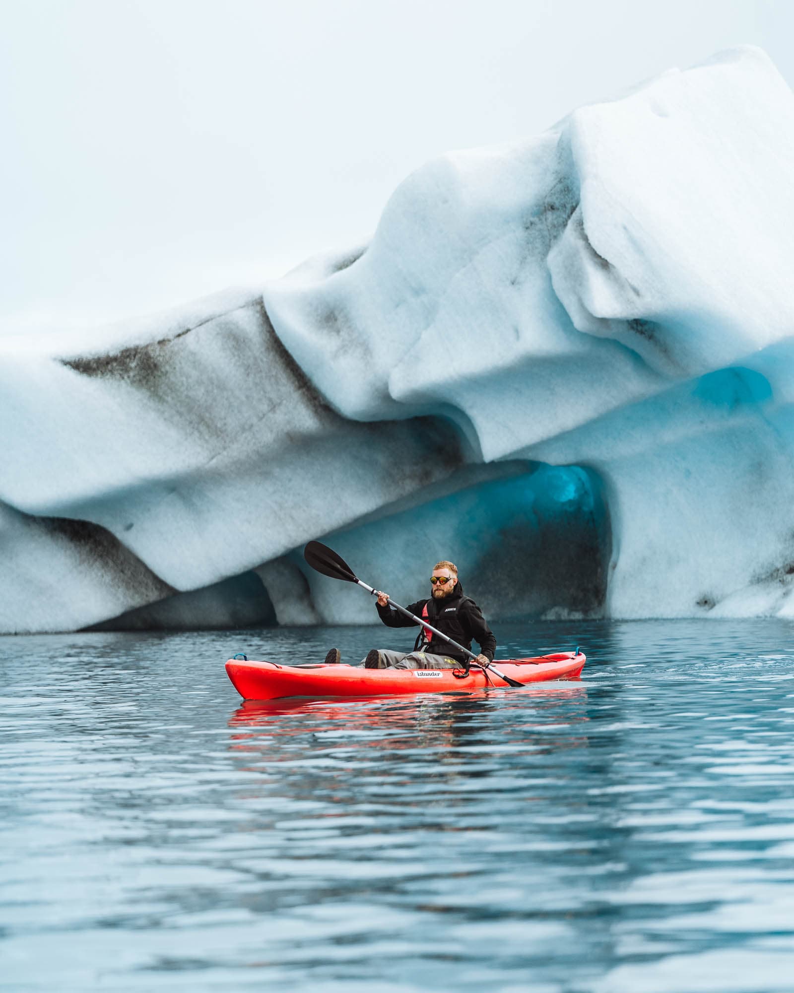 Kayaking at The Glacier Lagoon  - photo 2