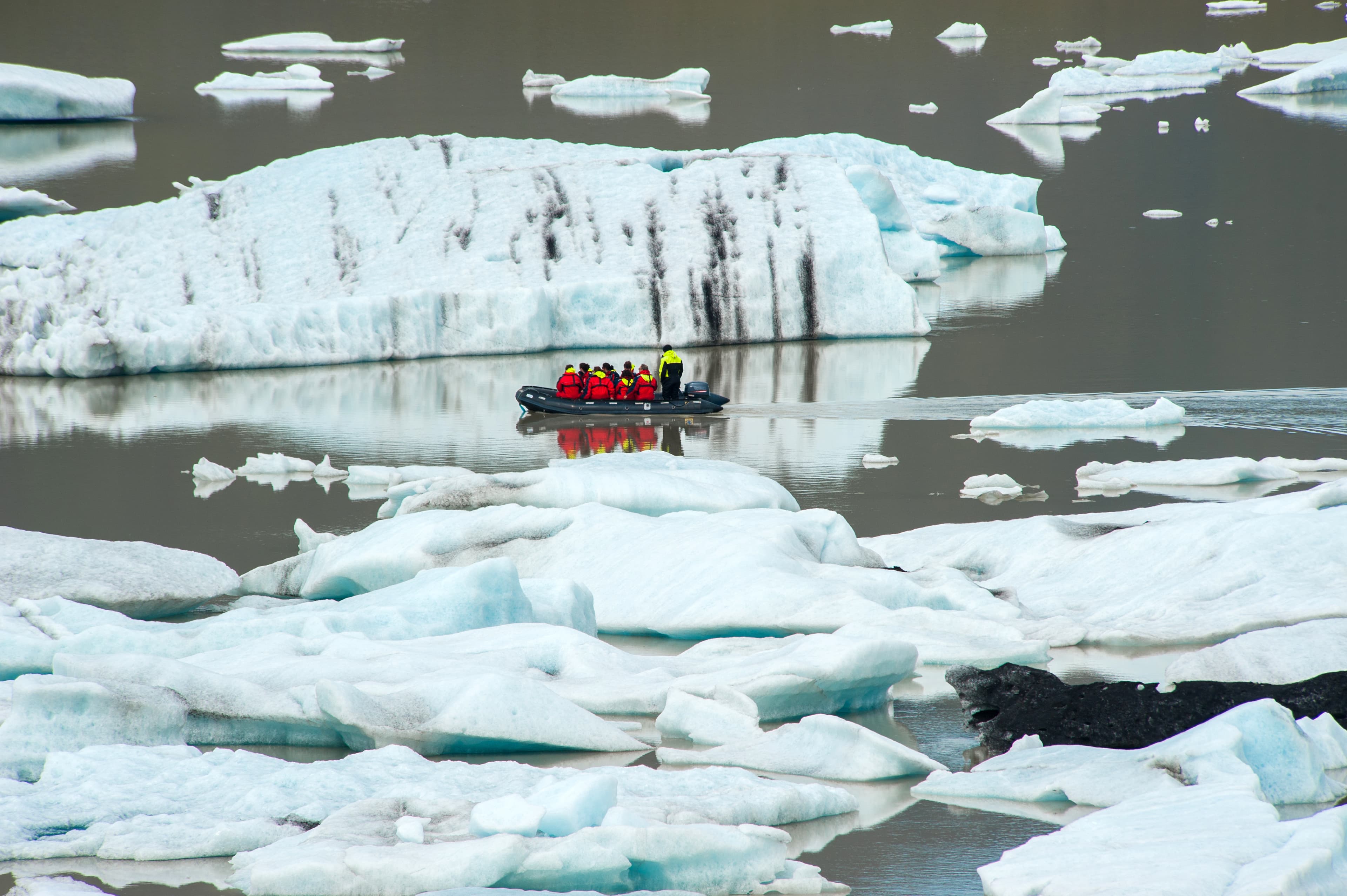 Jökulsárlón Zodiac Boat & Glacier Hike - photo 14