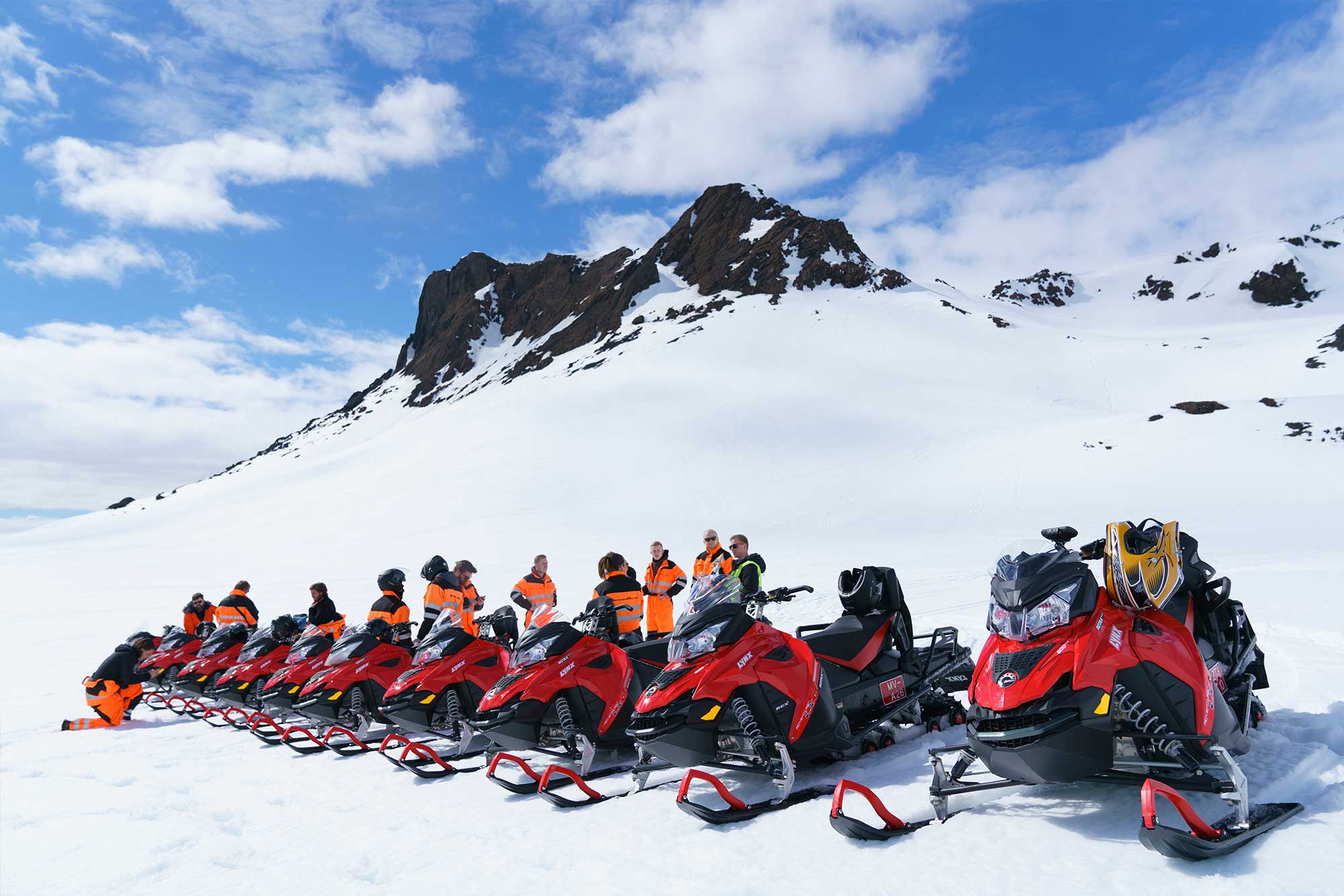 Glacier Snowmobiling from Geysir Area - photo 5
