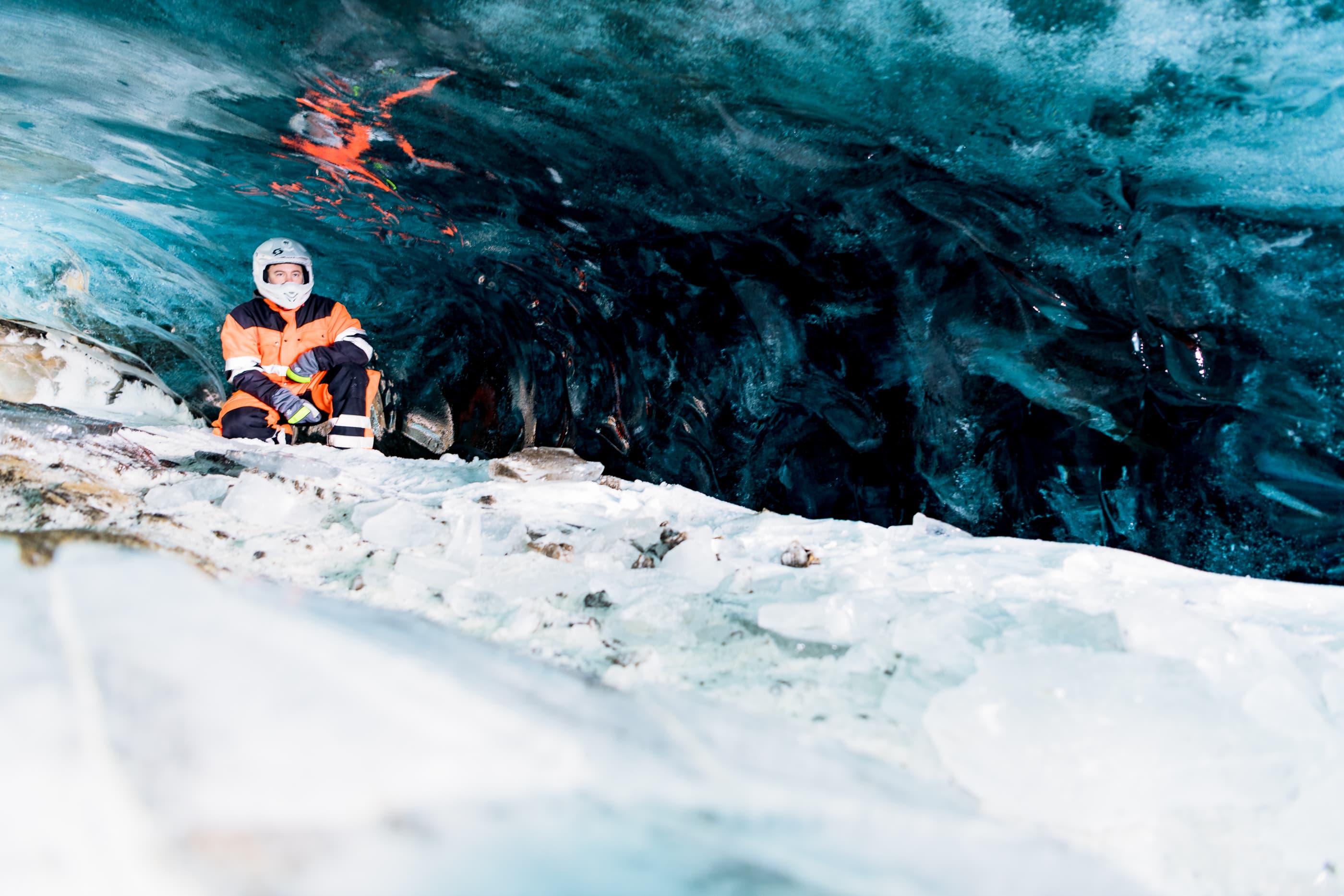 Glacier Snowmobiling & Ice Cave from Geysir Area - photo 9
