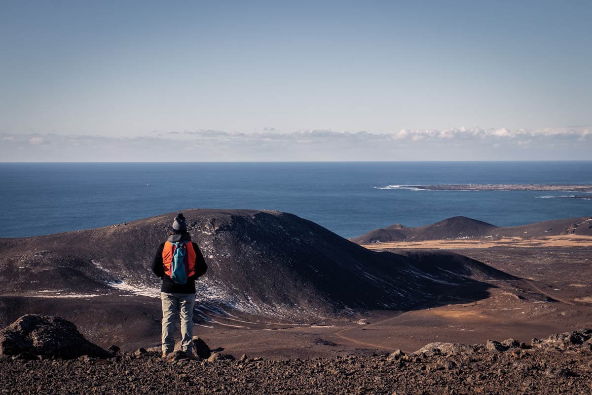 Hike to Volcanic Eruption Sites & Reykjanes Tour