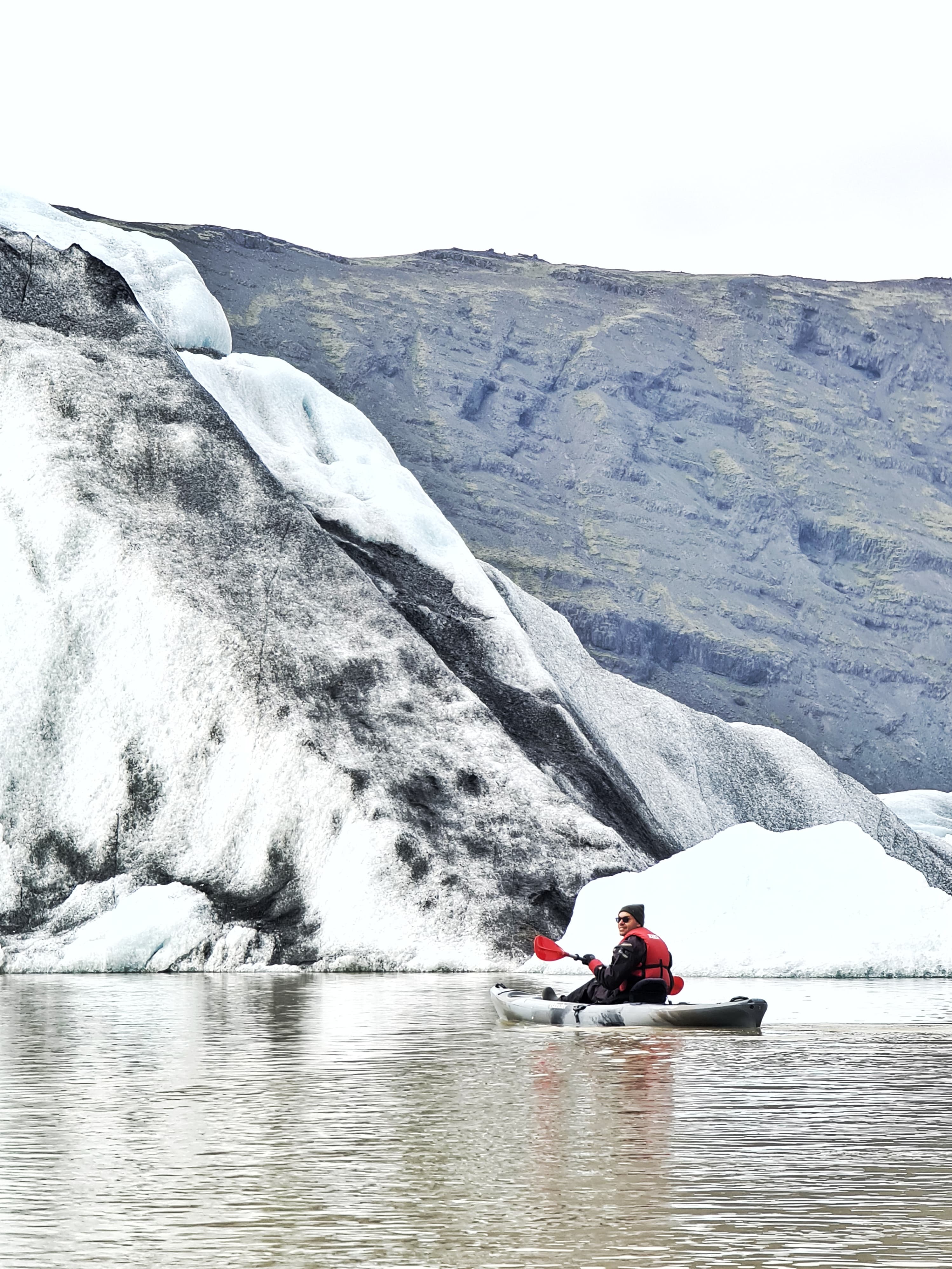 Glacier Kayak Adventure at Heinabergslón - photo 2