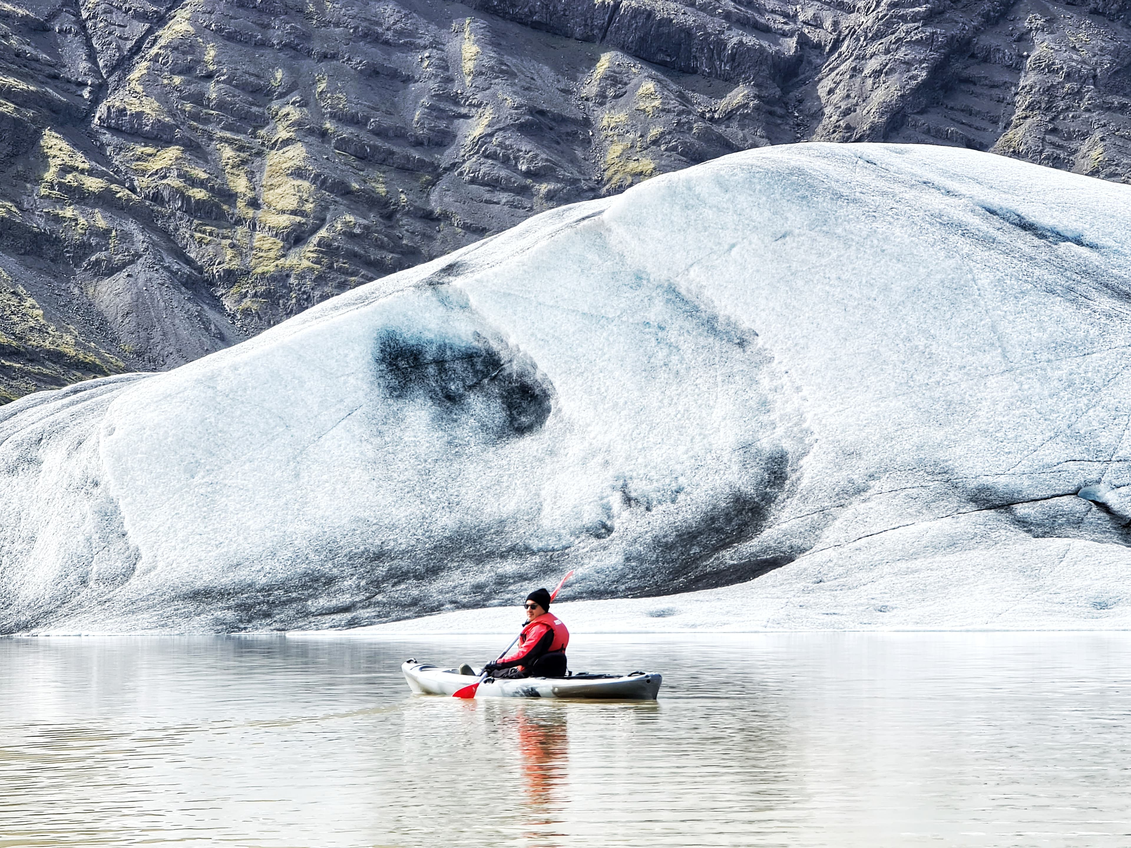 Glacier Kayak Adventure at Heinabergslón - photo 3