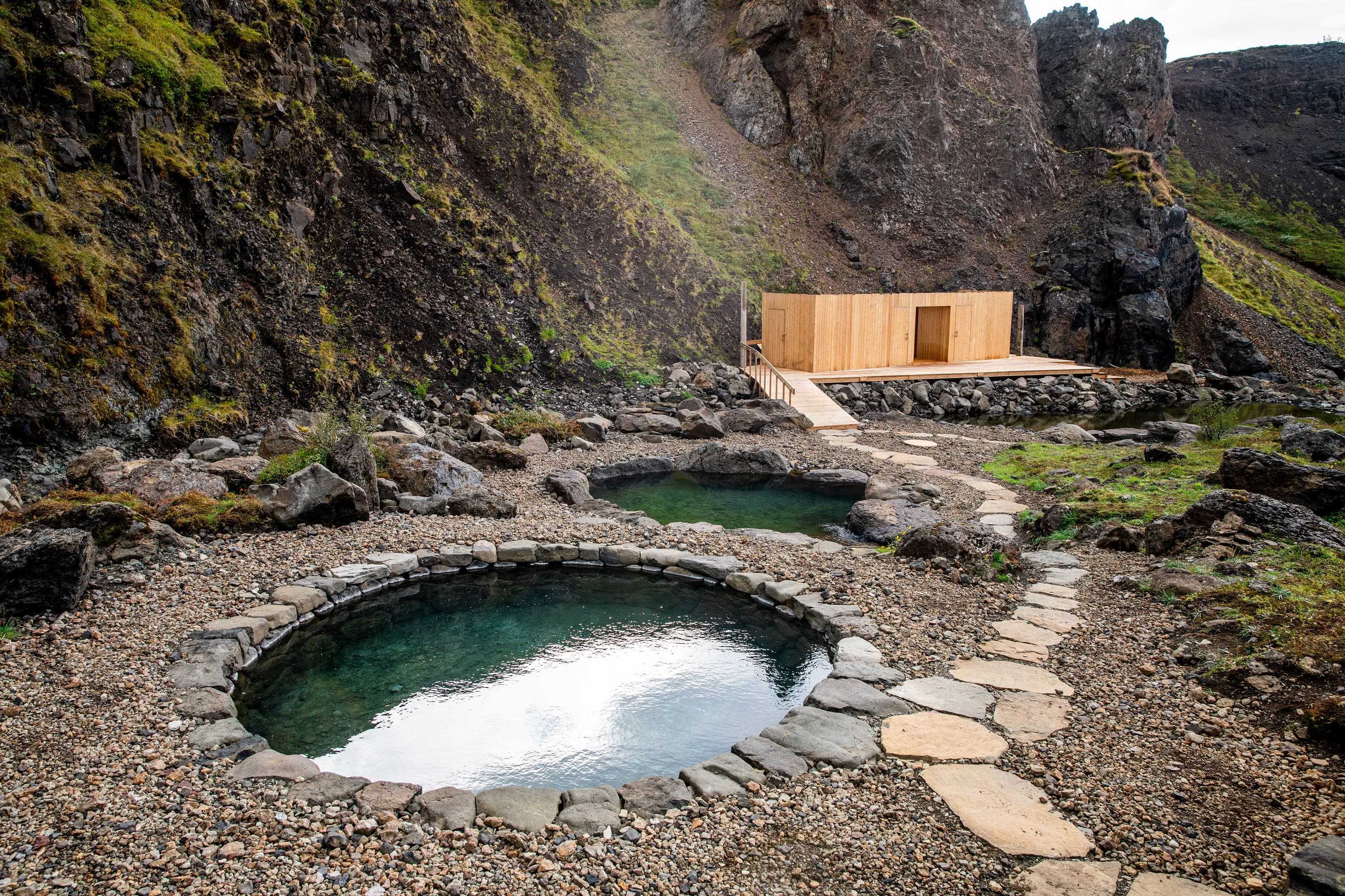Husafell Canyon Baths Evening Private Tour