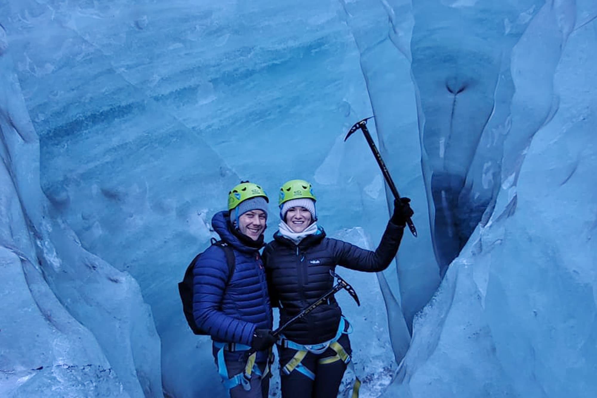 Private South Coast with Glacier Hike