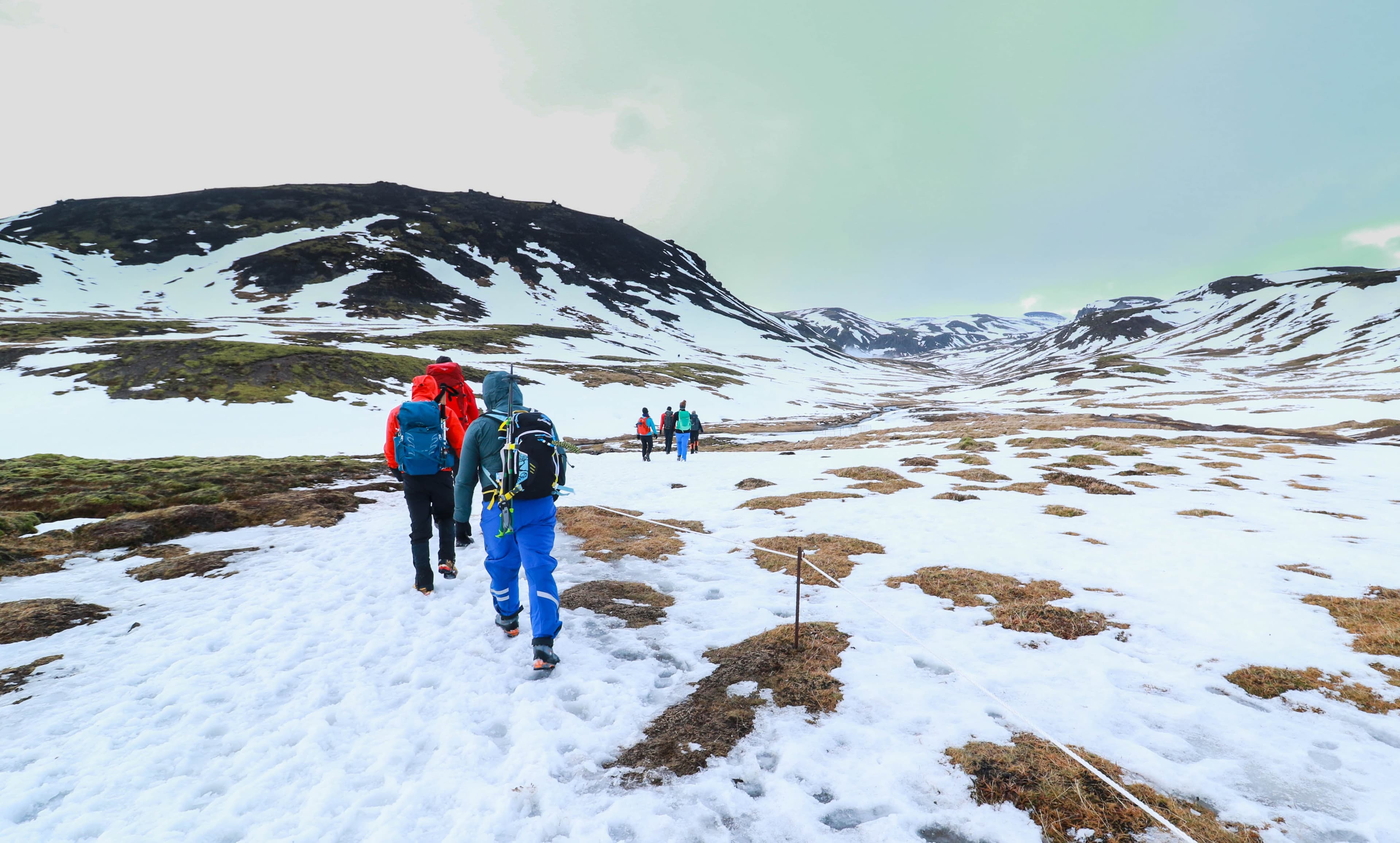 PRIVATE: Hiking up Reykjadalur Valley - Hot River  - photo 12