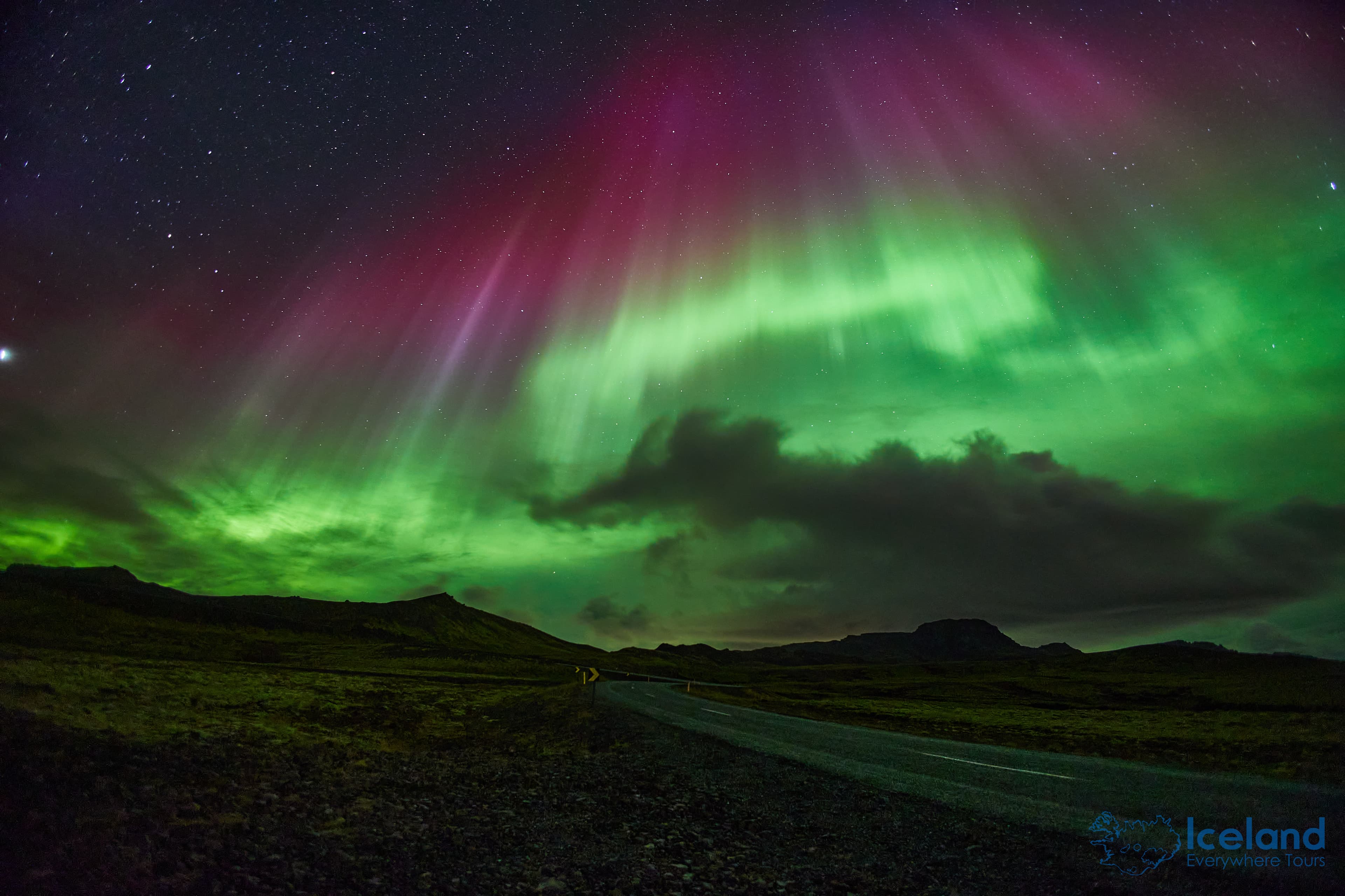 Private Northern Lights in Minivan